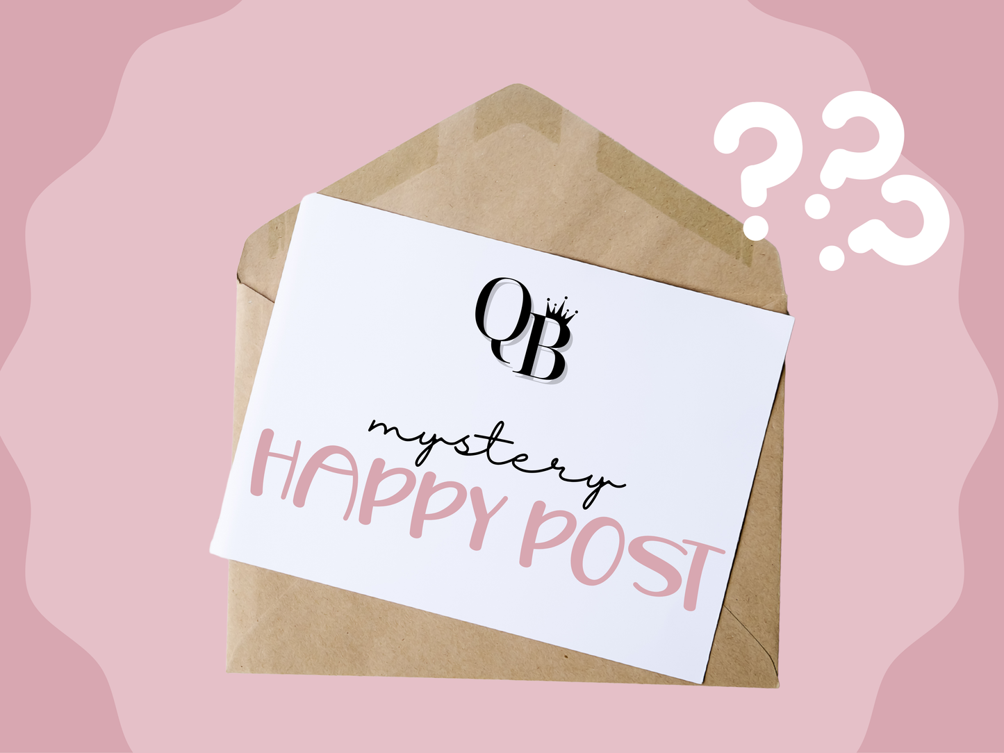 Mystery Happy Mail Bundle | Surprise Savings Trackers & Challenges