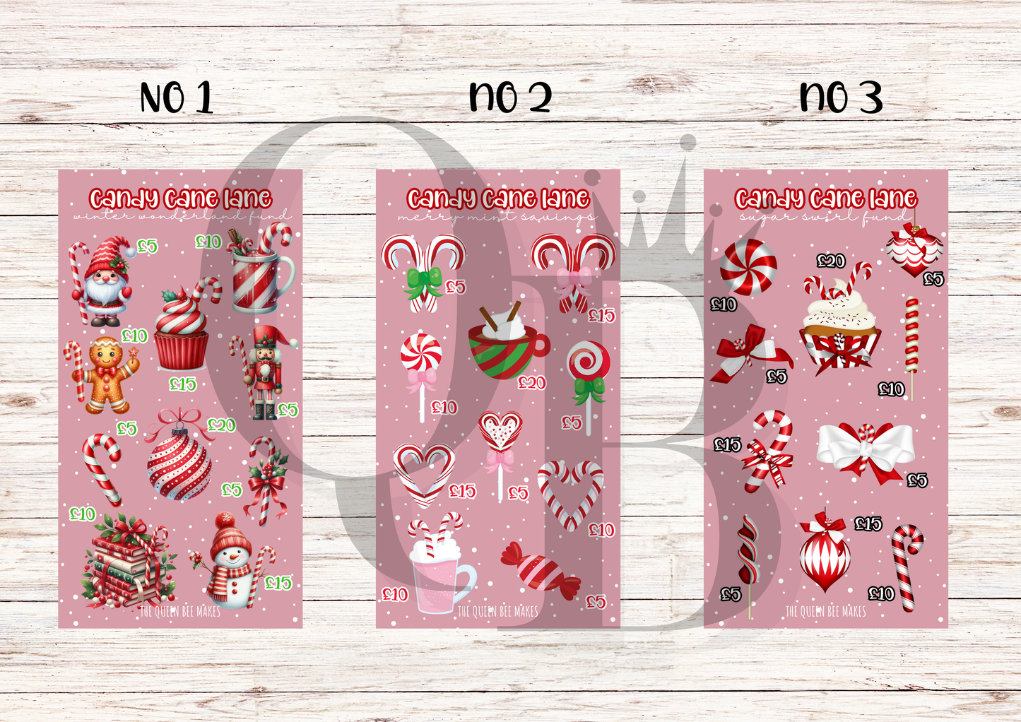 Candy Cane Lane Money Saving Trackers