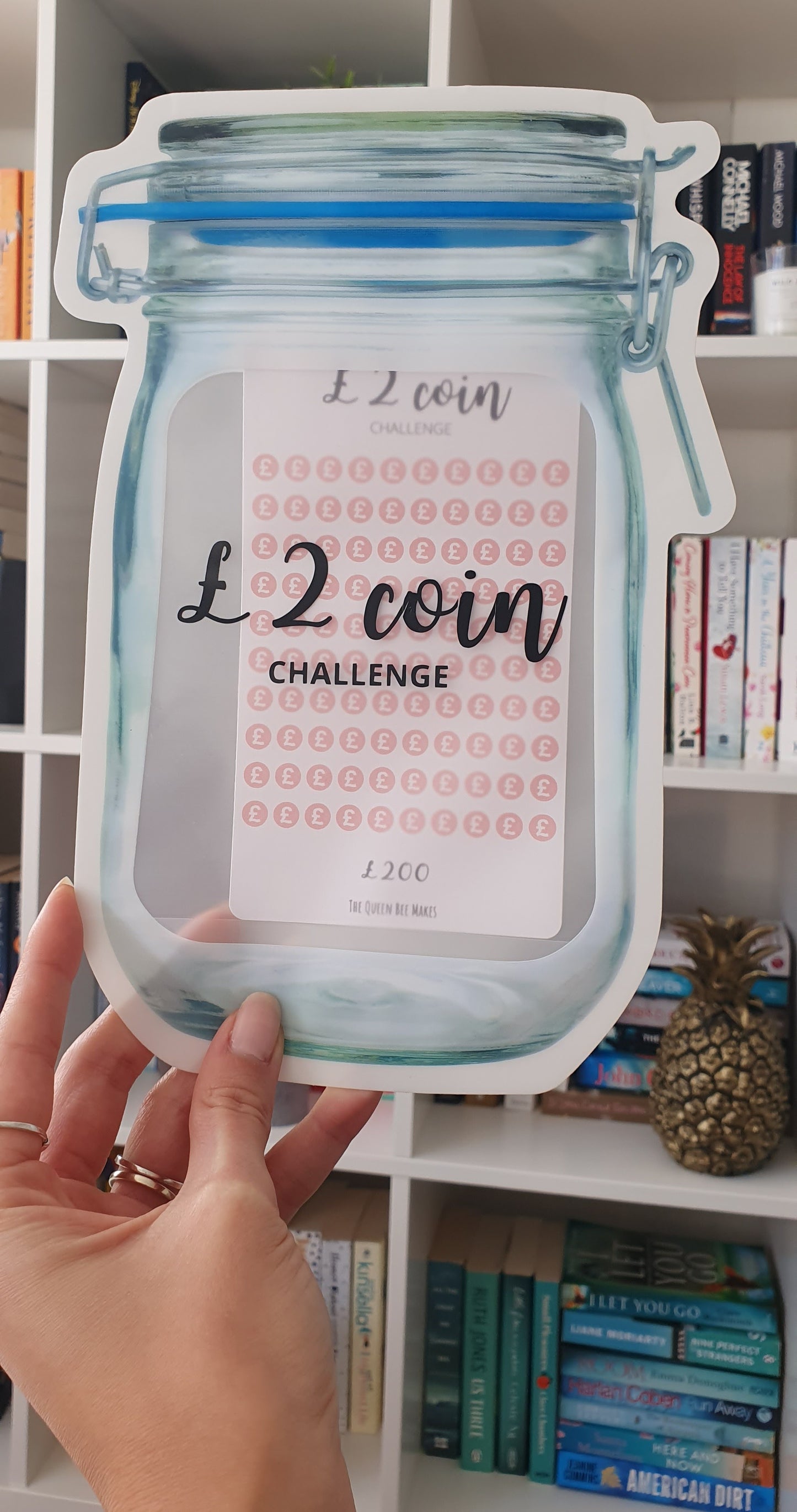 Coin Saving Jars / £1 and £2 coin Saving Challenge