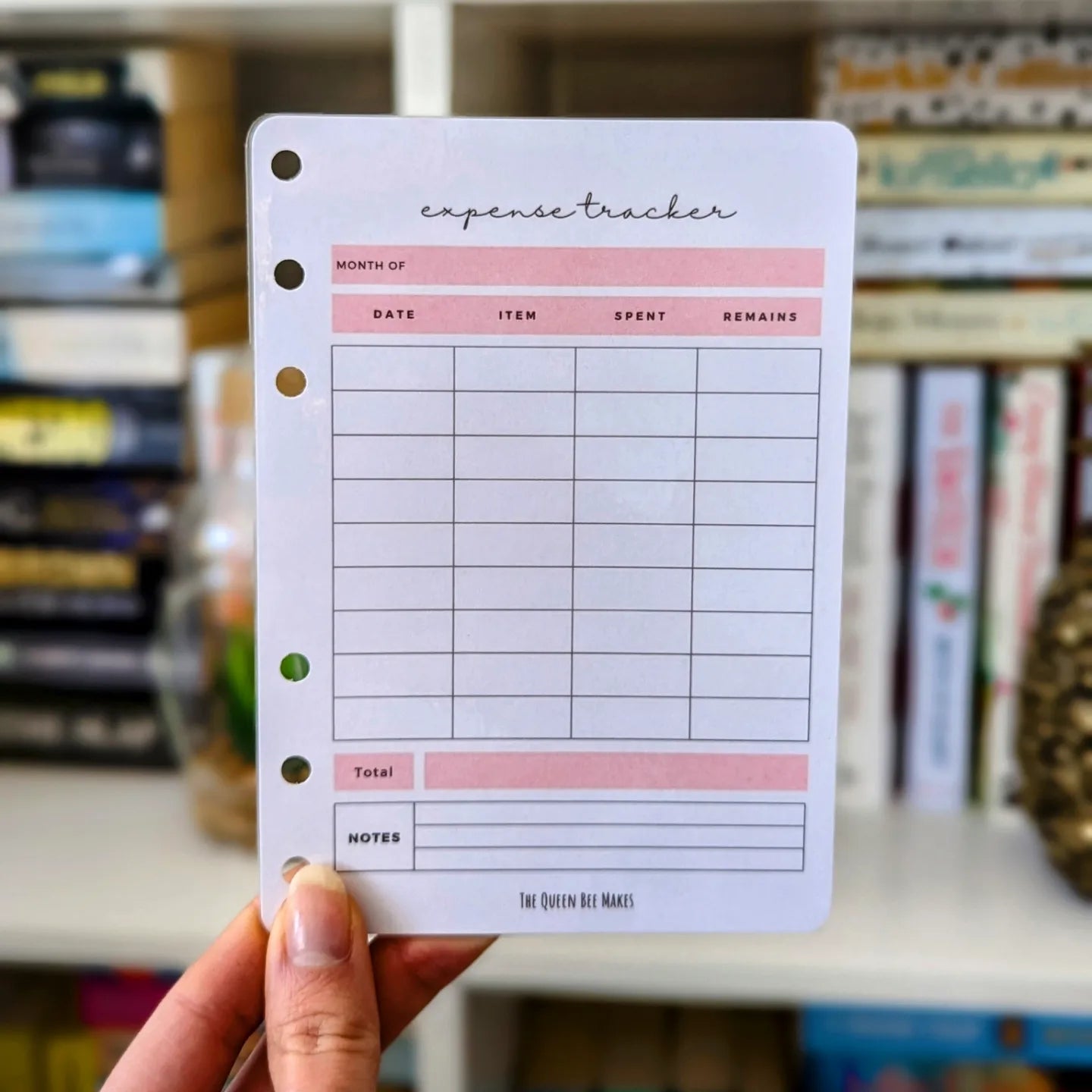No Spend Tracker / Budgeting and Planning Tracker for Money Binder