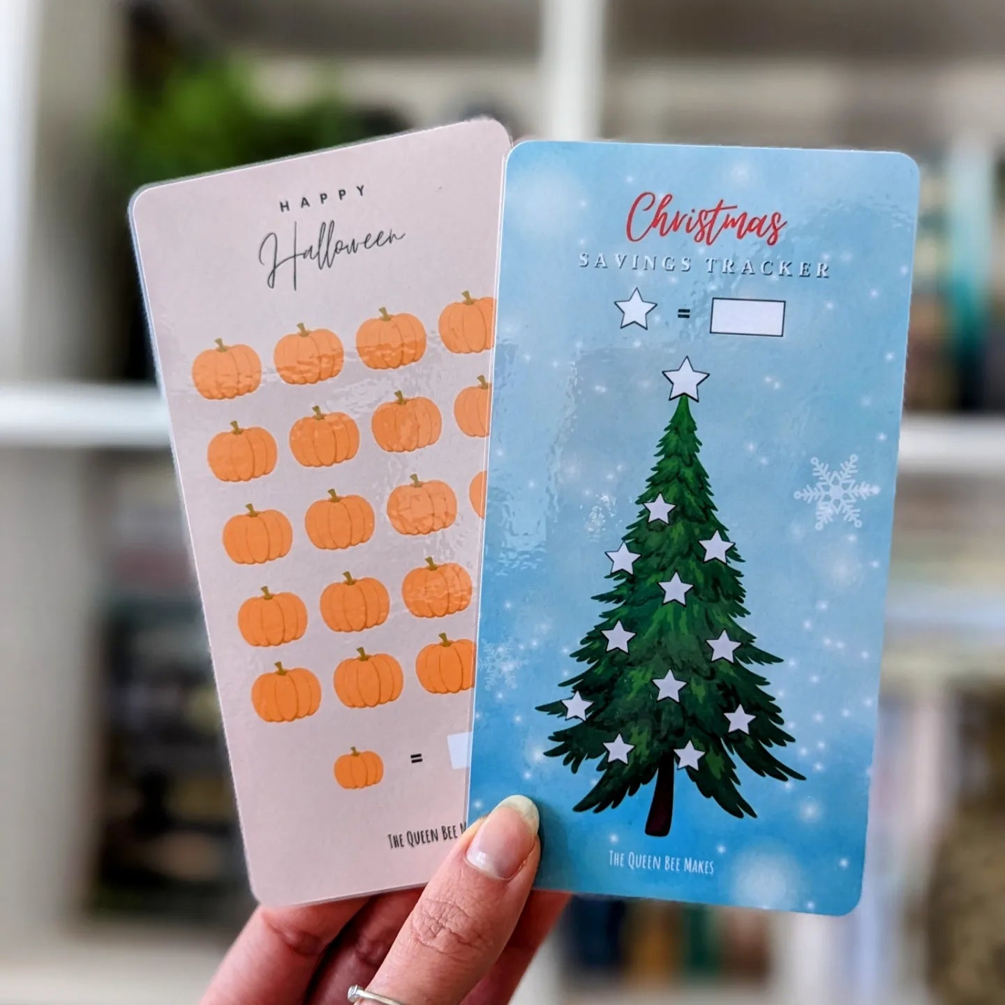 Christmas & Halloween Savings Trackers / Saving Challenge