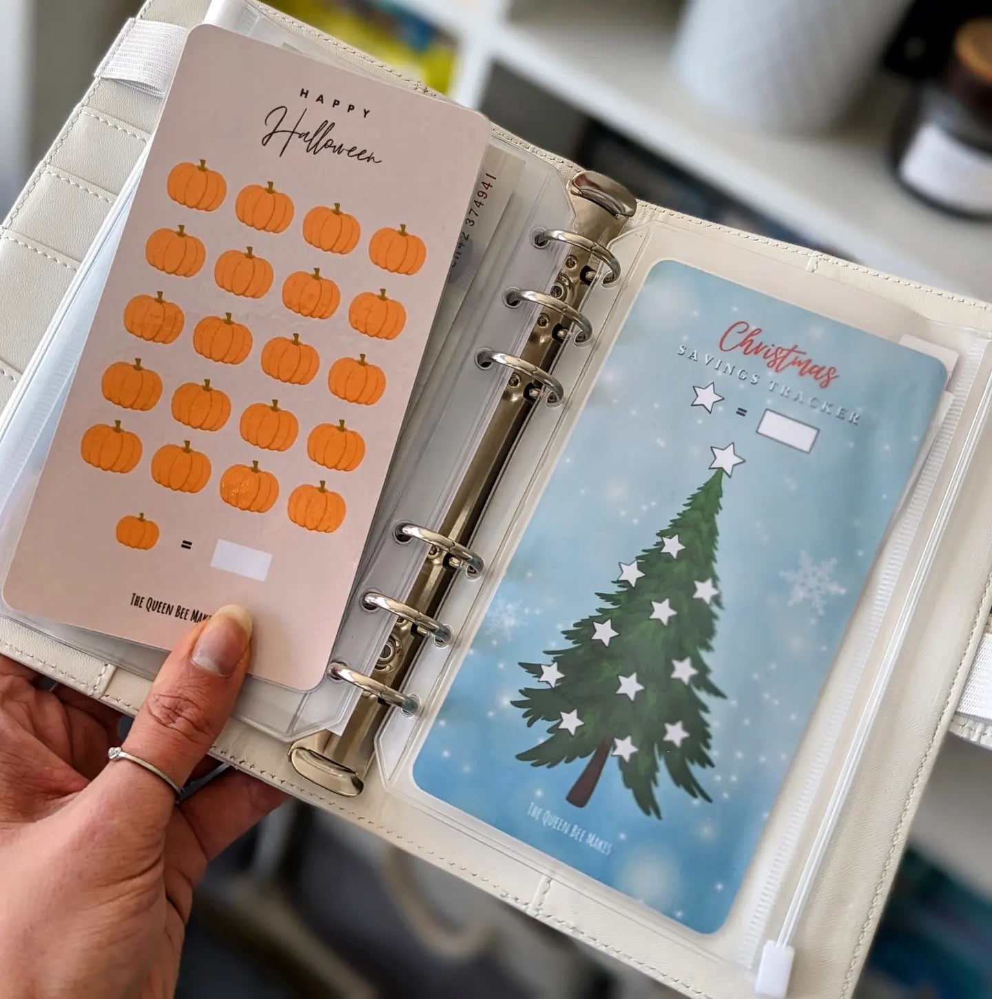 Christmas & Halloween Savings Trackers / Saving Challenge