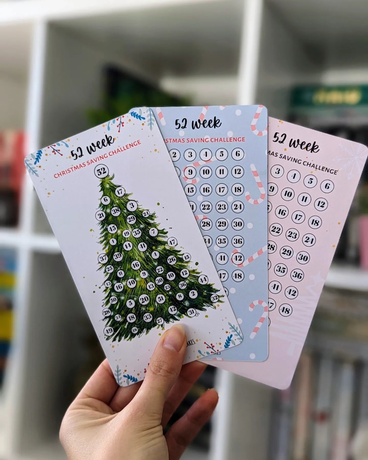 52 Week Christmas Saving Challenge / Cash Stuffing Tracker