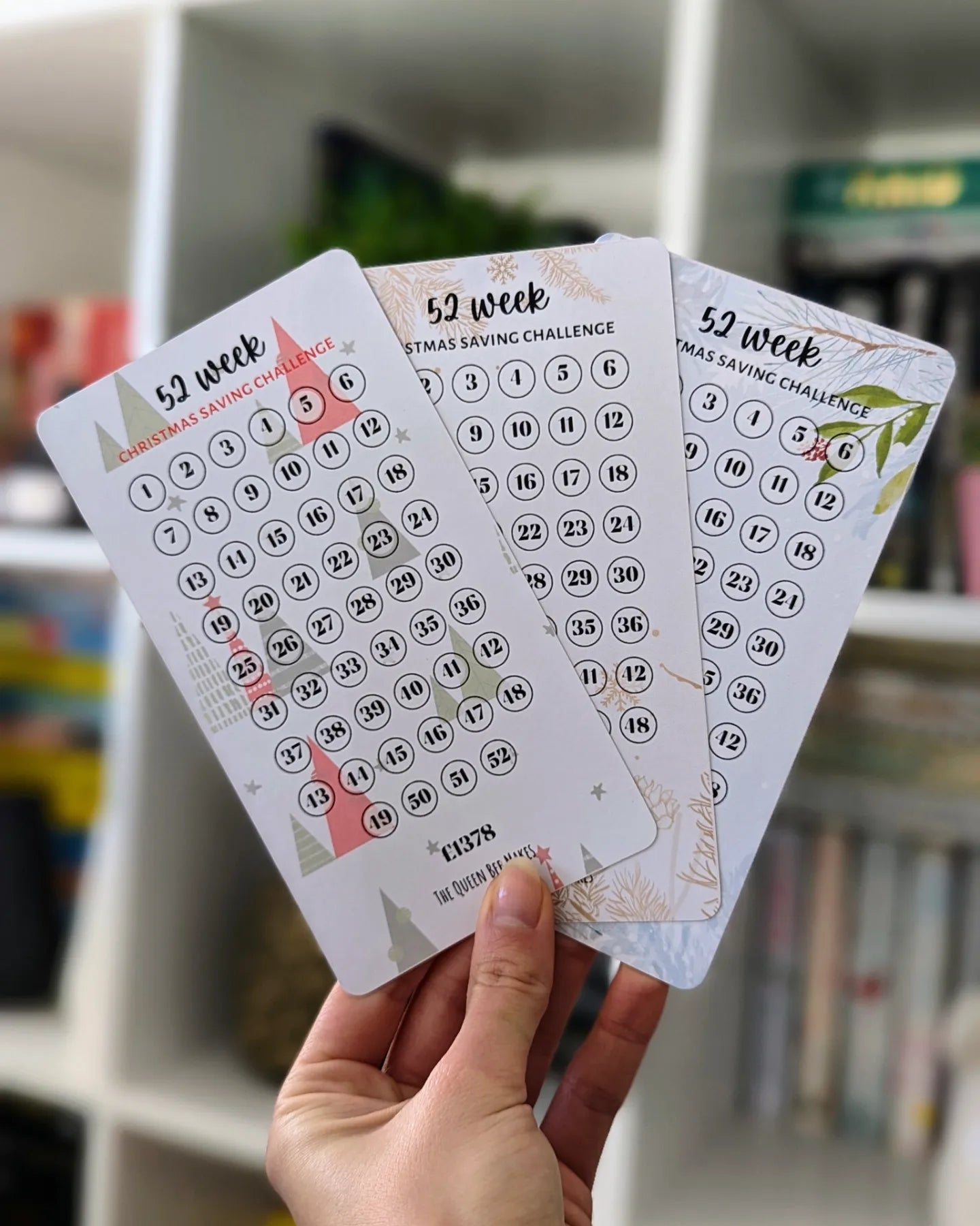 52 Week Christmas Saving Challenge / Cash Stuffing Tracker
