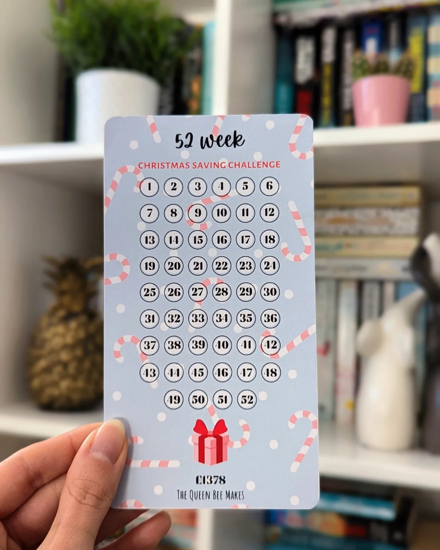 52 Week Christmas Saving Challenge / Cash Stuffing Tracker