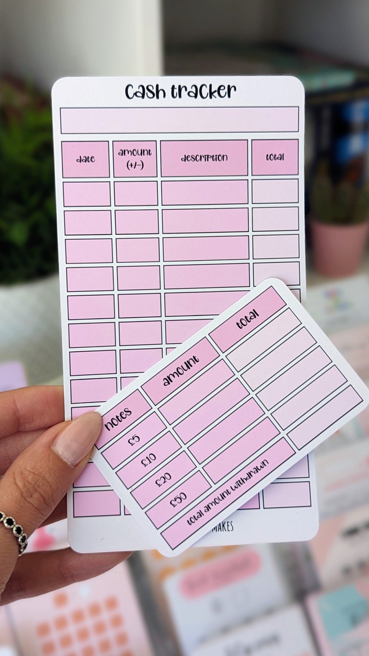 Cash Tracker & Teller Slip