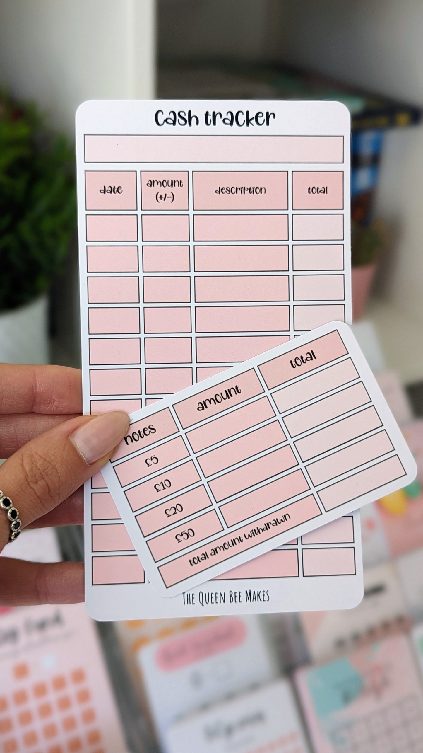 Cash Tracker & Teller Slip