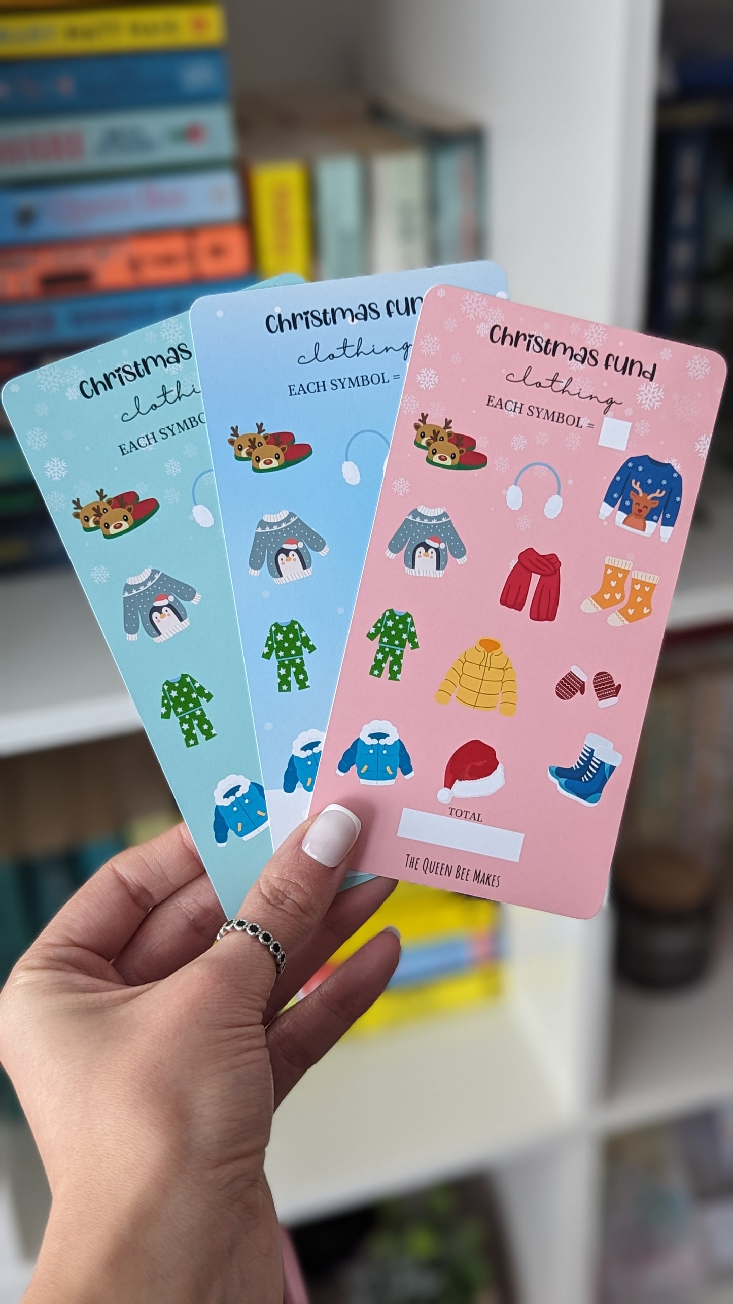 Christmas Fund - Clothing / Money Saving Tracker