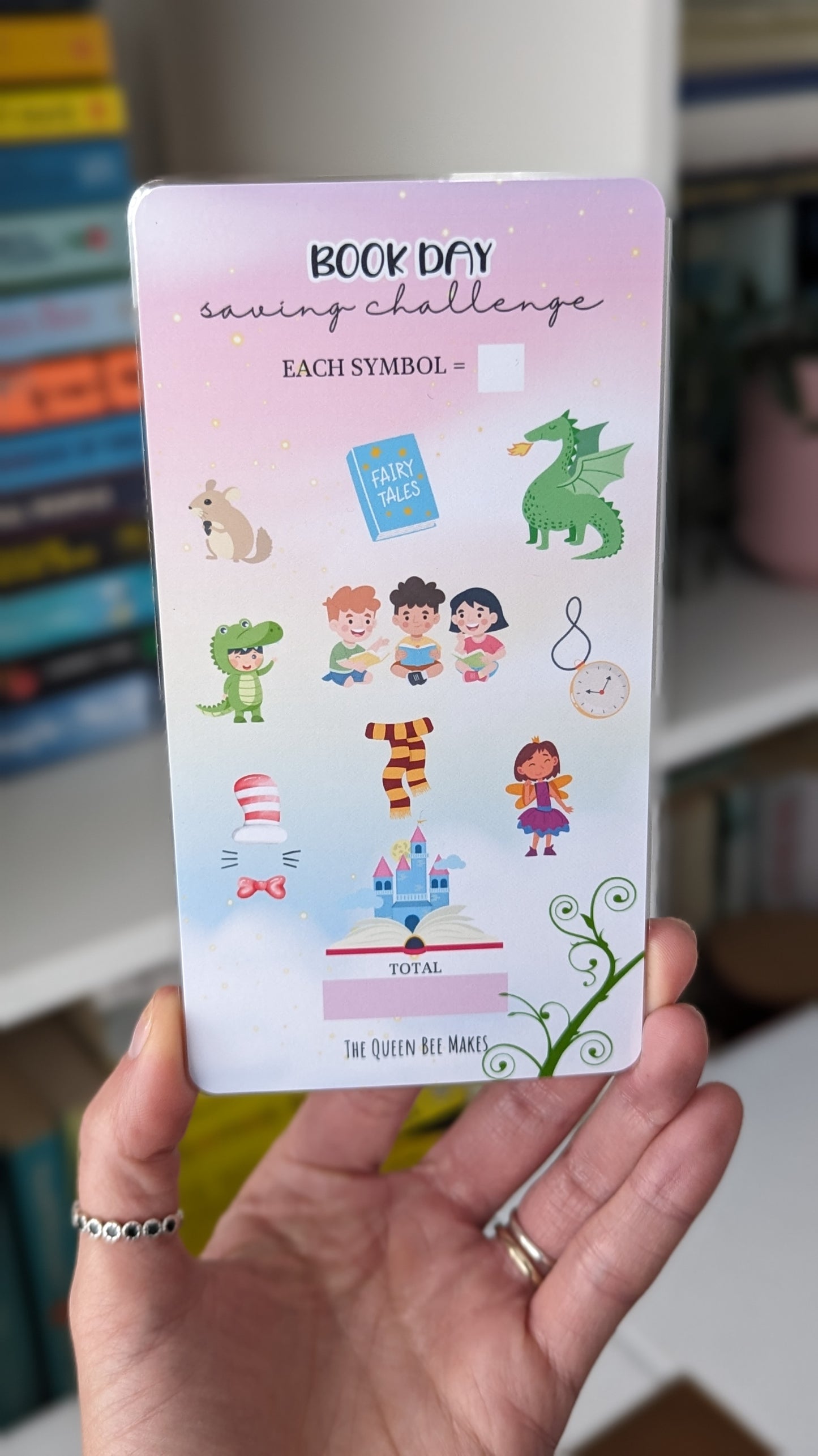 Book Day Money Saving Challenge