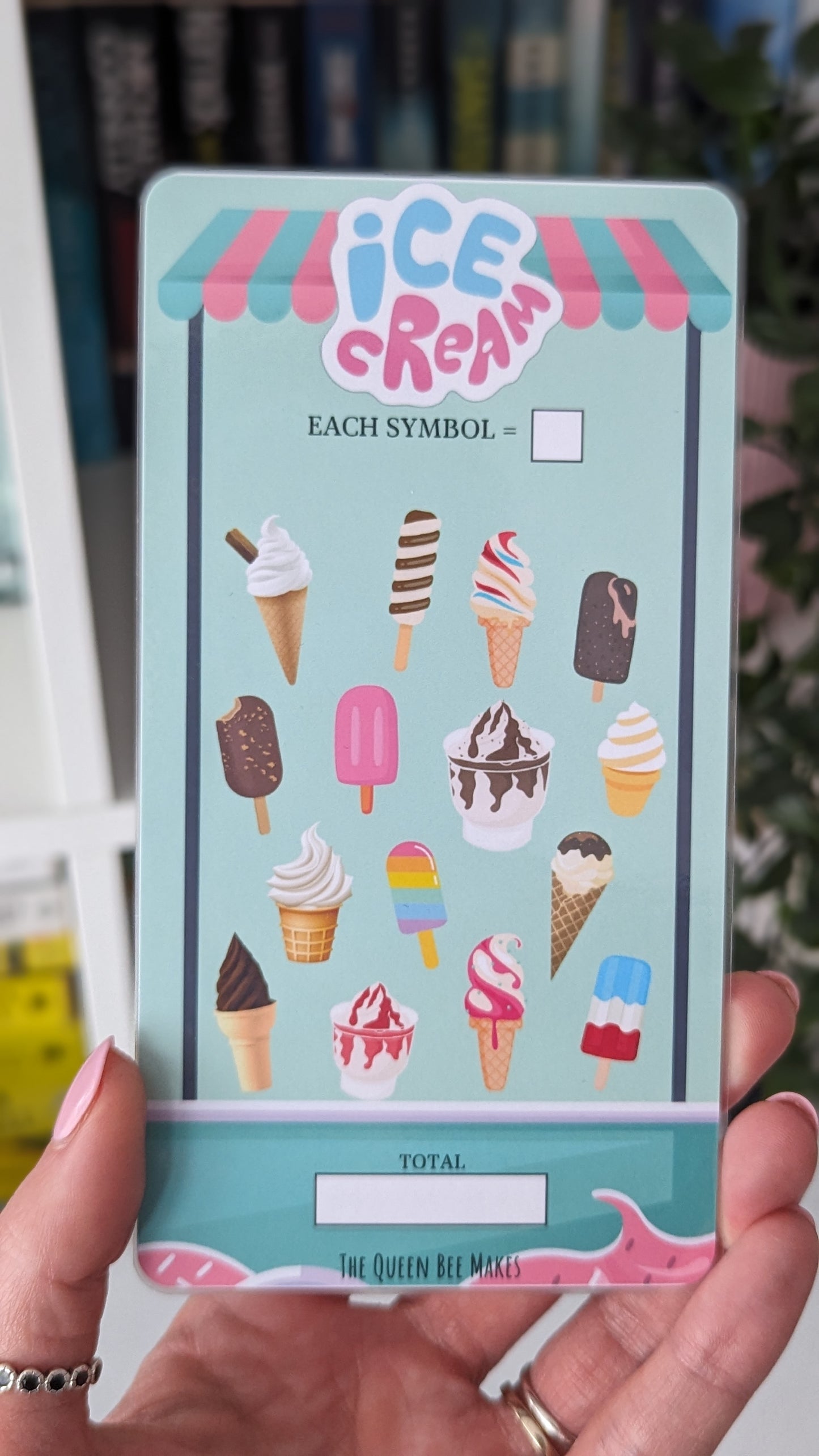 Ice Cream Money Saving Tracker