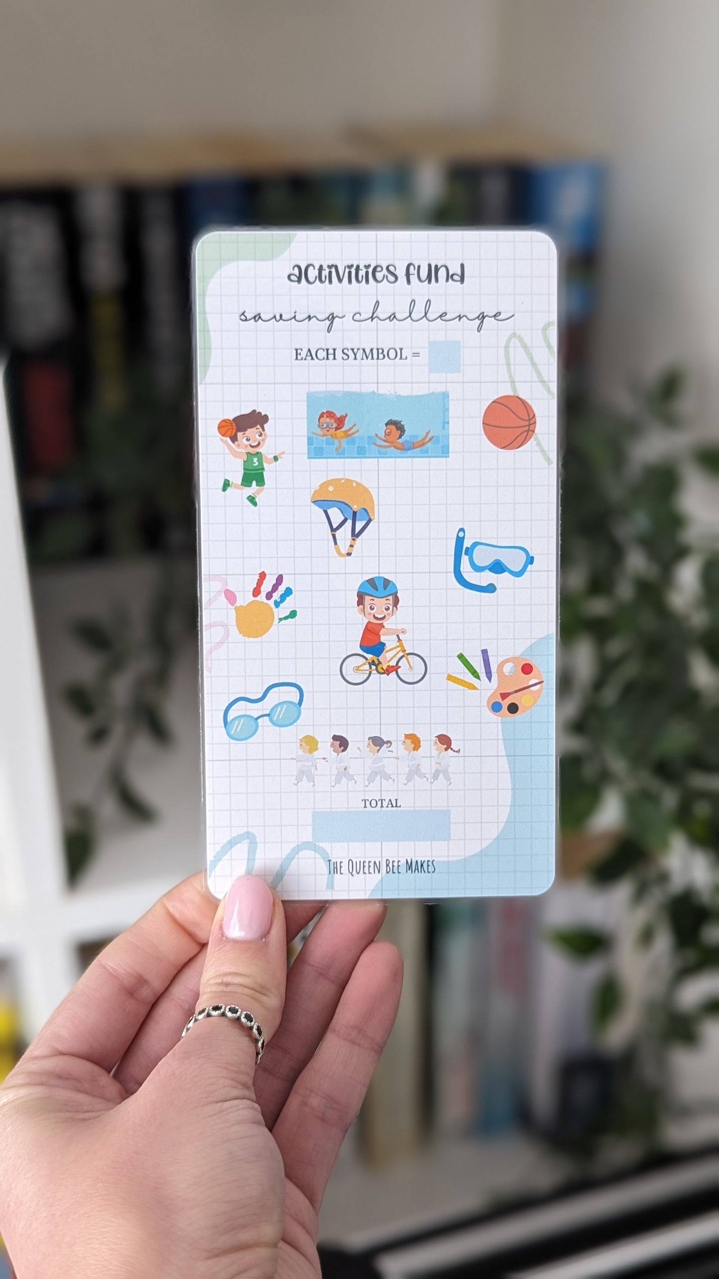 Activities Fund Money Saving Tracker