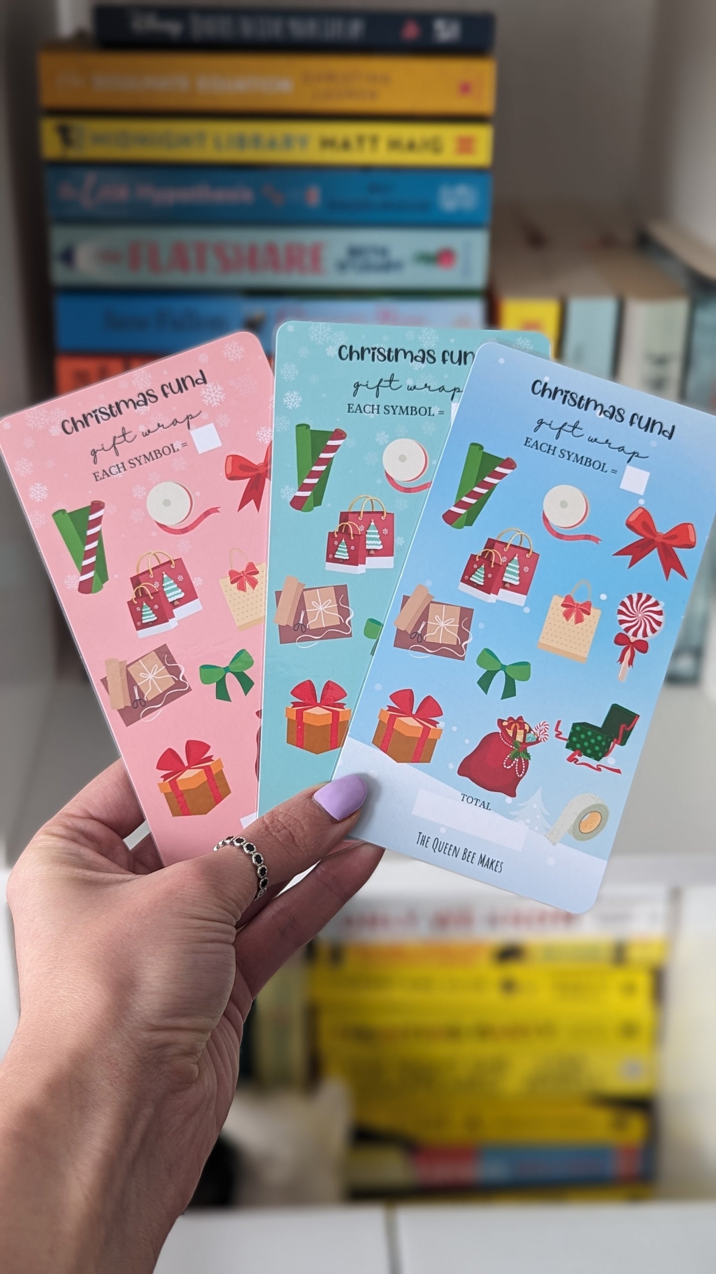 Christmas Fund - Gift Wrap / Money Saving Tracker