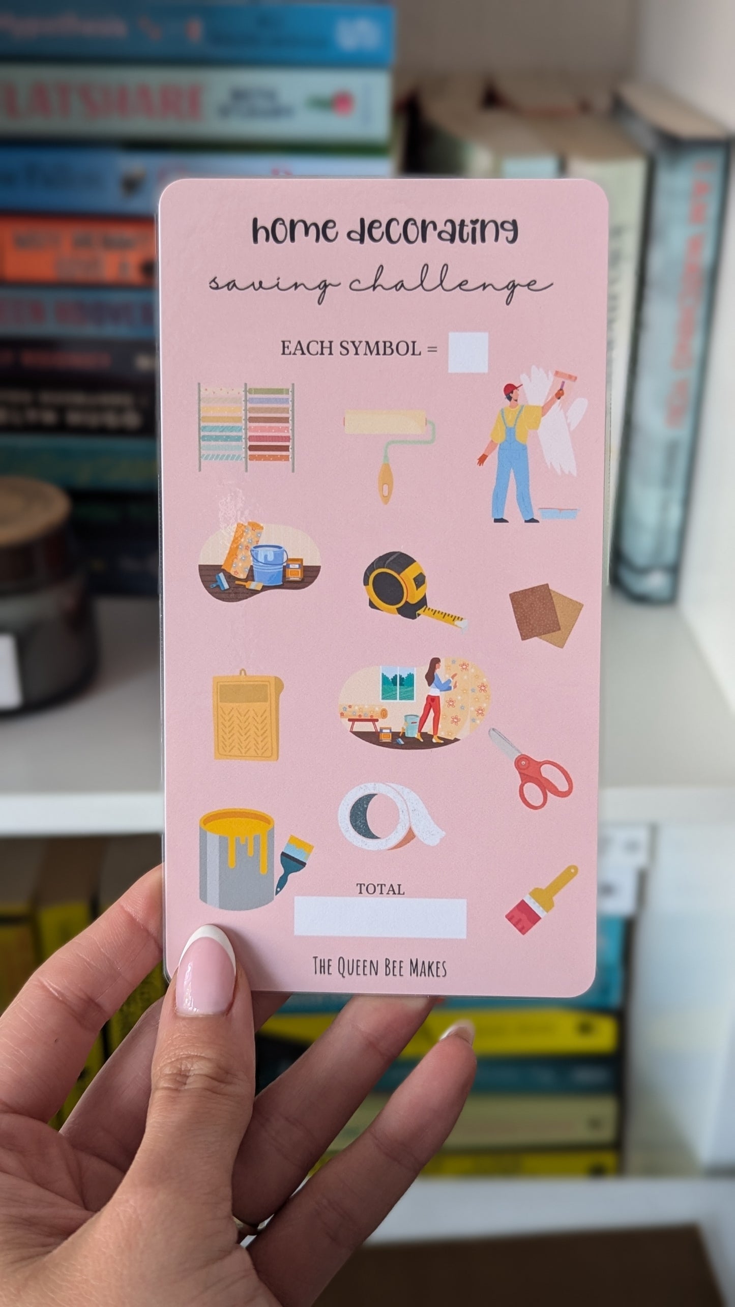 Home Decorating Saving Challenge / Money Saving Tracker