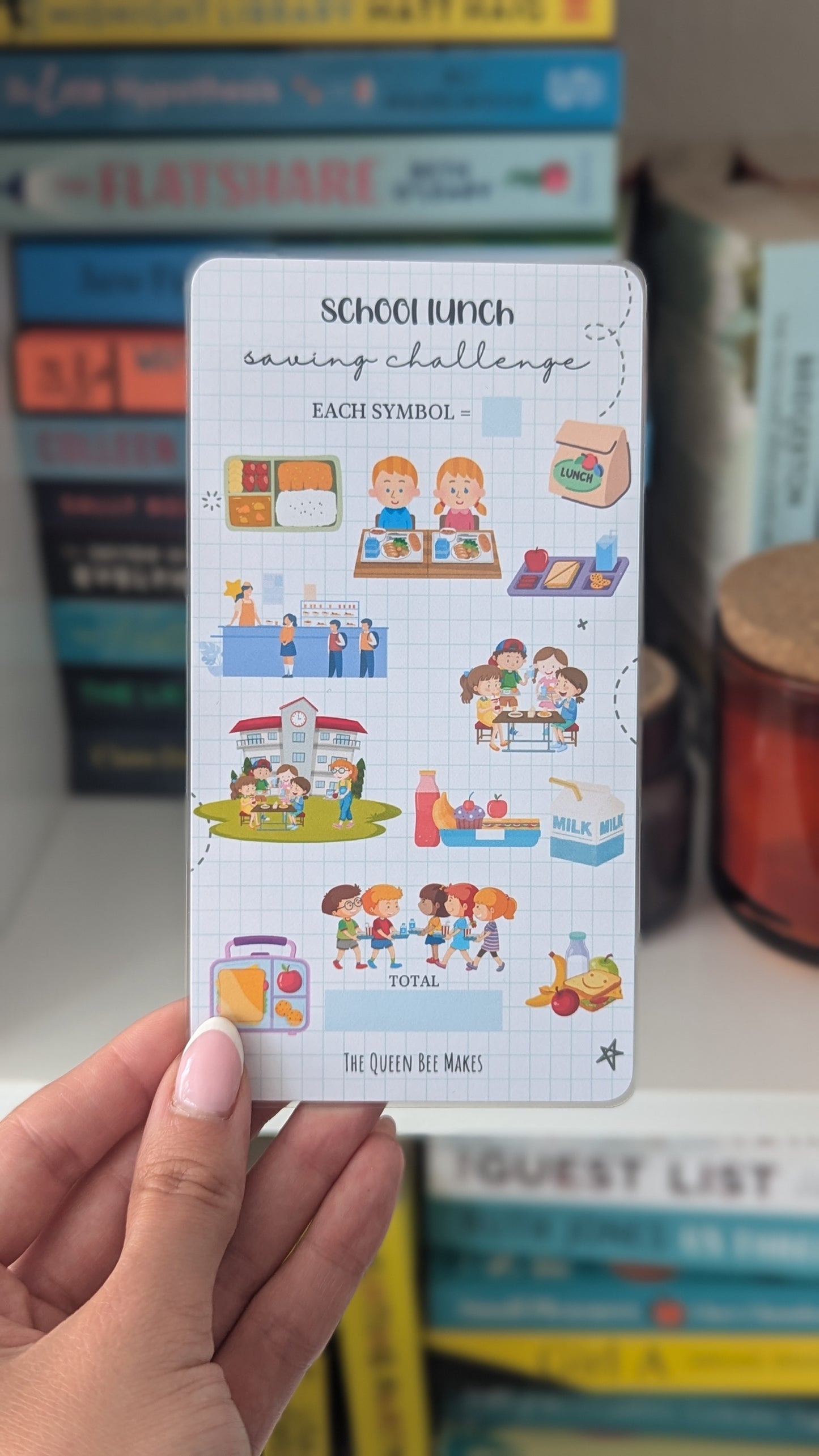 School Lunch Fund Money Saving Tracker