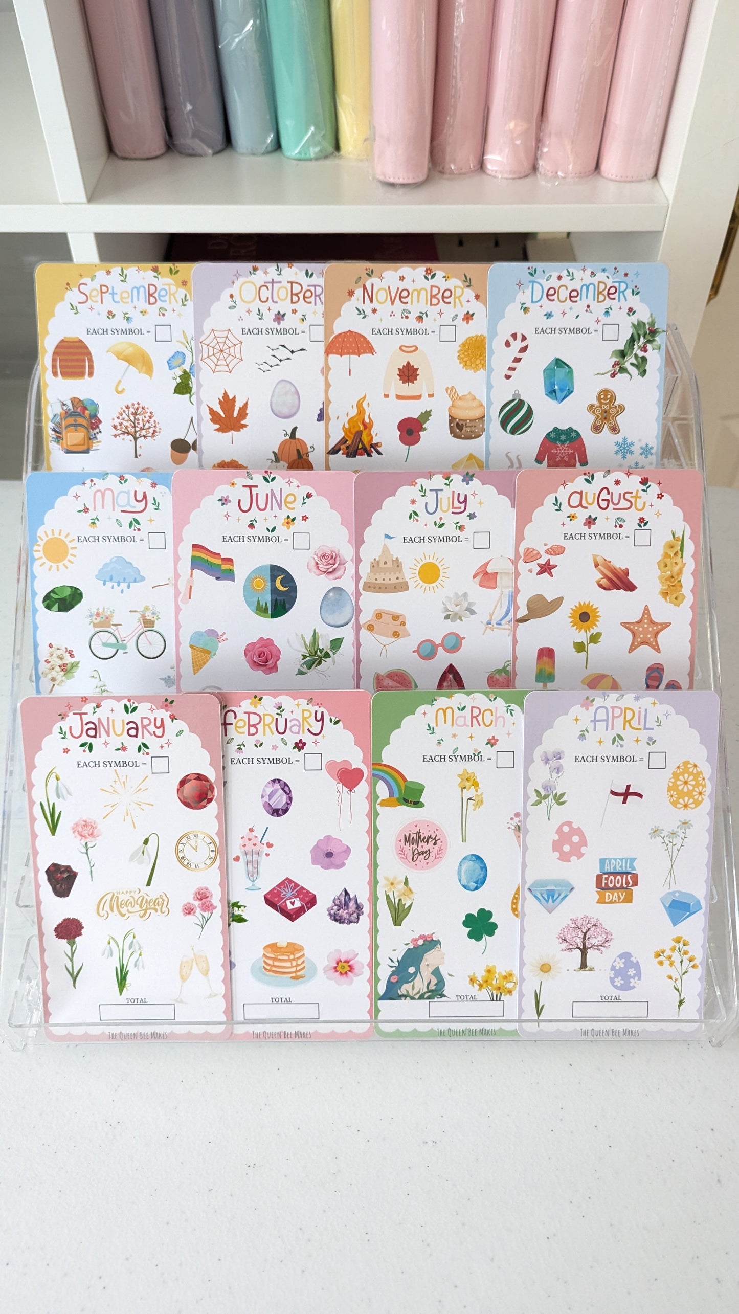 Monthly Savings Challenge Tracker / Birth Month Edition