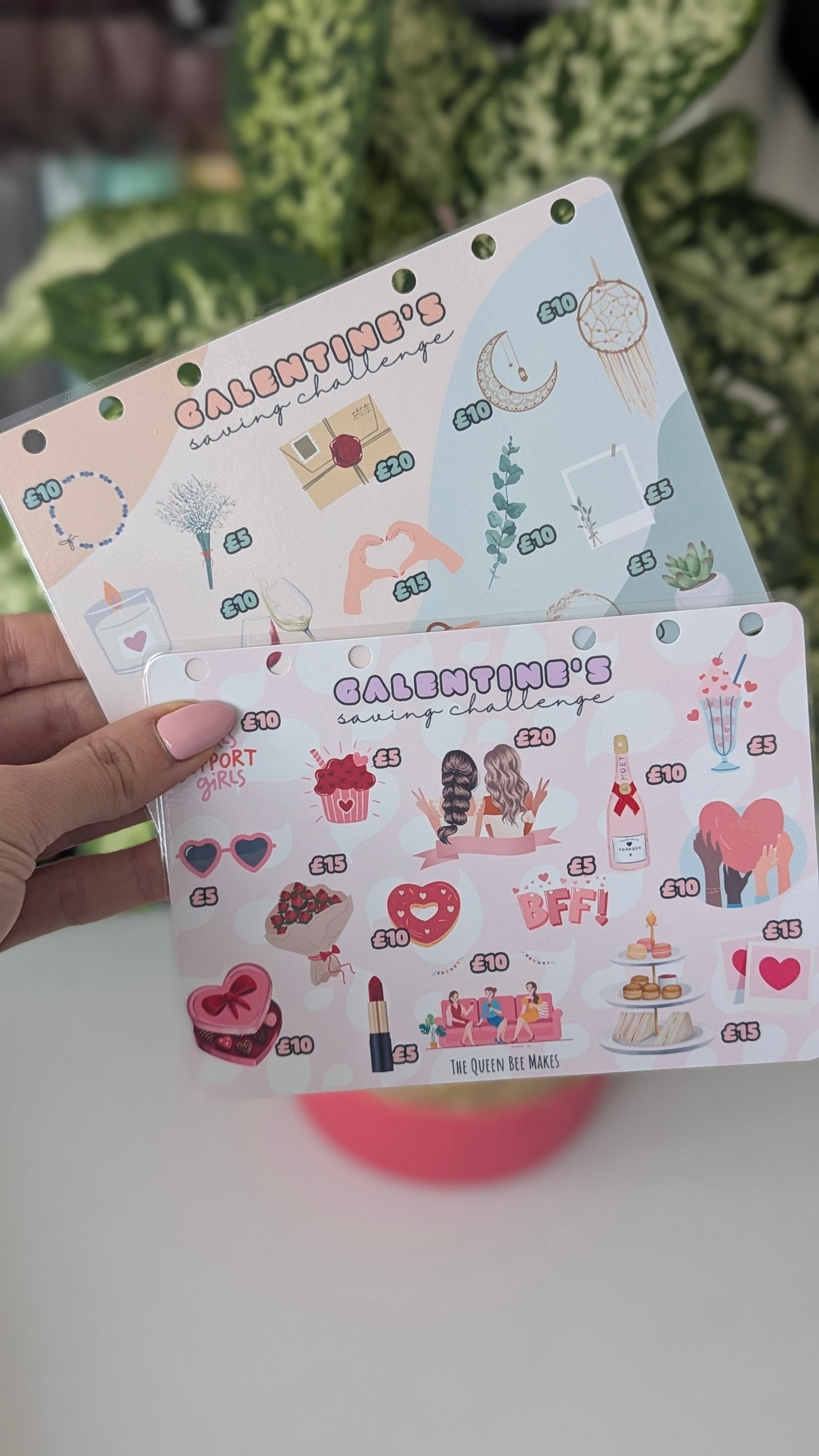 Galentine's Money Saving Tracker