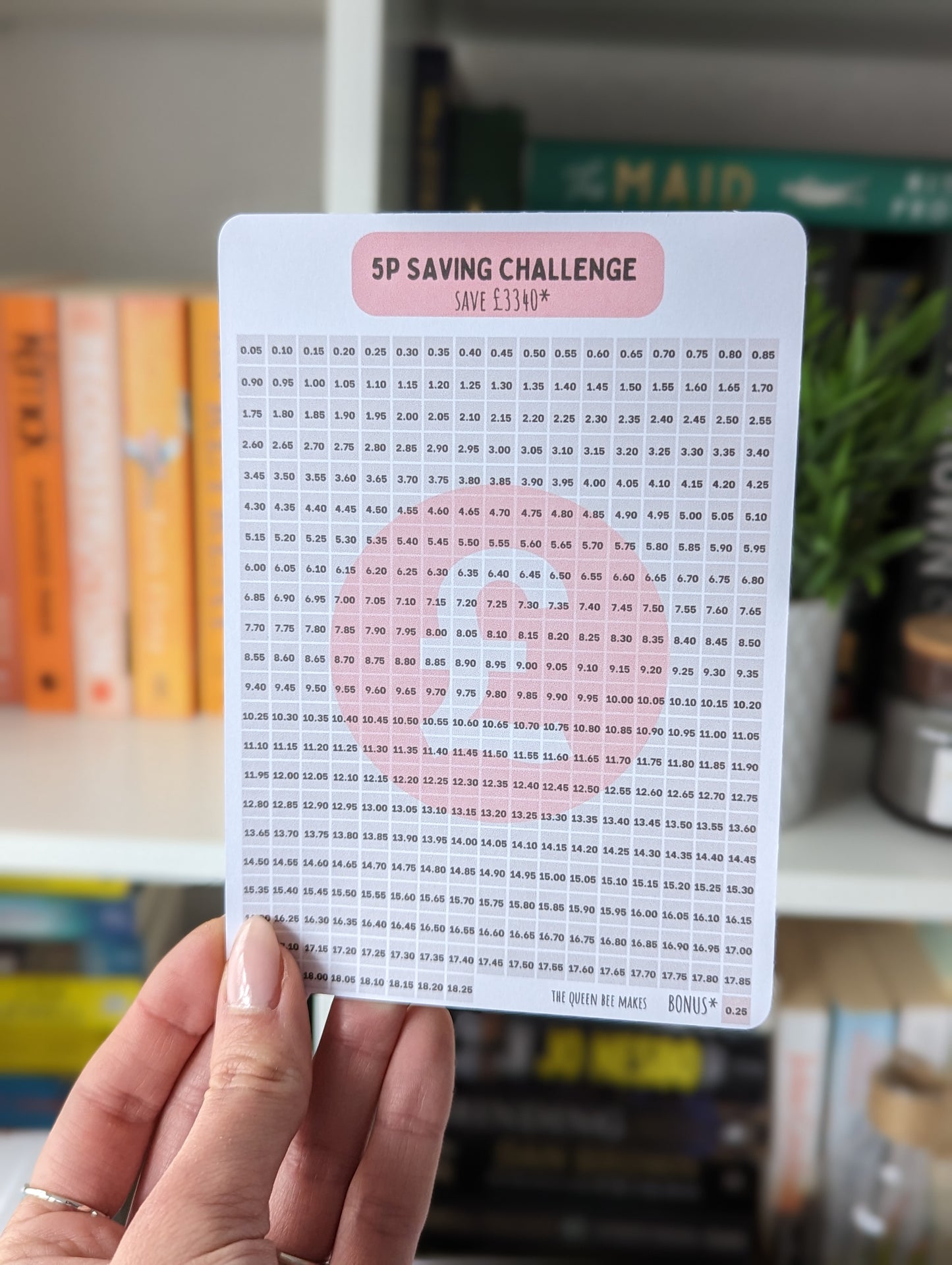 Penny Saving Challenge / 5p Tracker