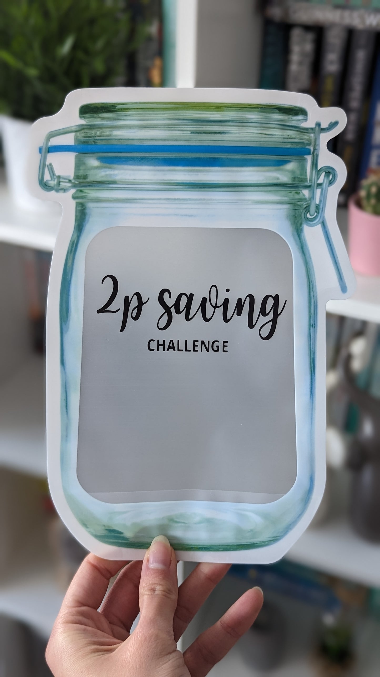 Coin Saving Jars / 2p and 5p Saving Challenge