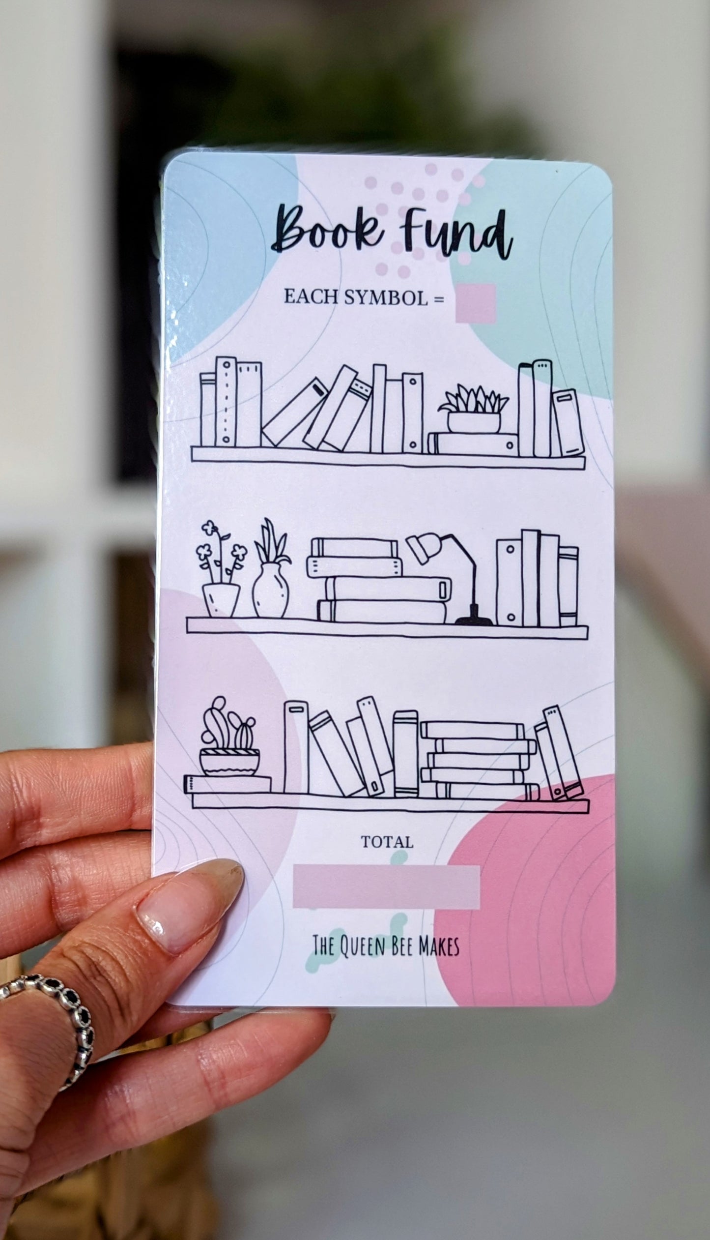 Book Fund Money Saving Challenge