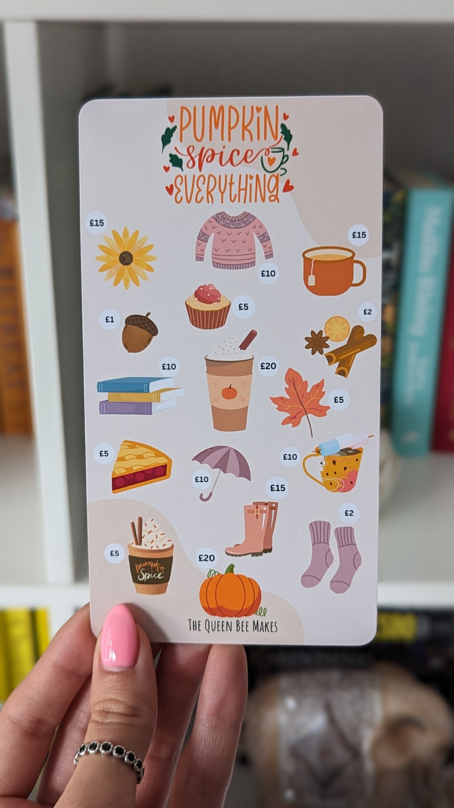 Pumpkin Spice Everything/ £150 Autumn Money Saving Challenge