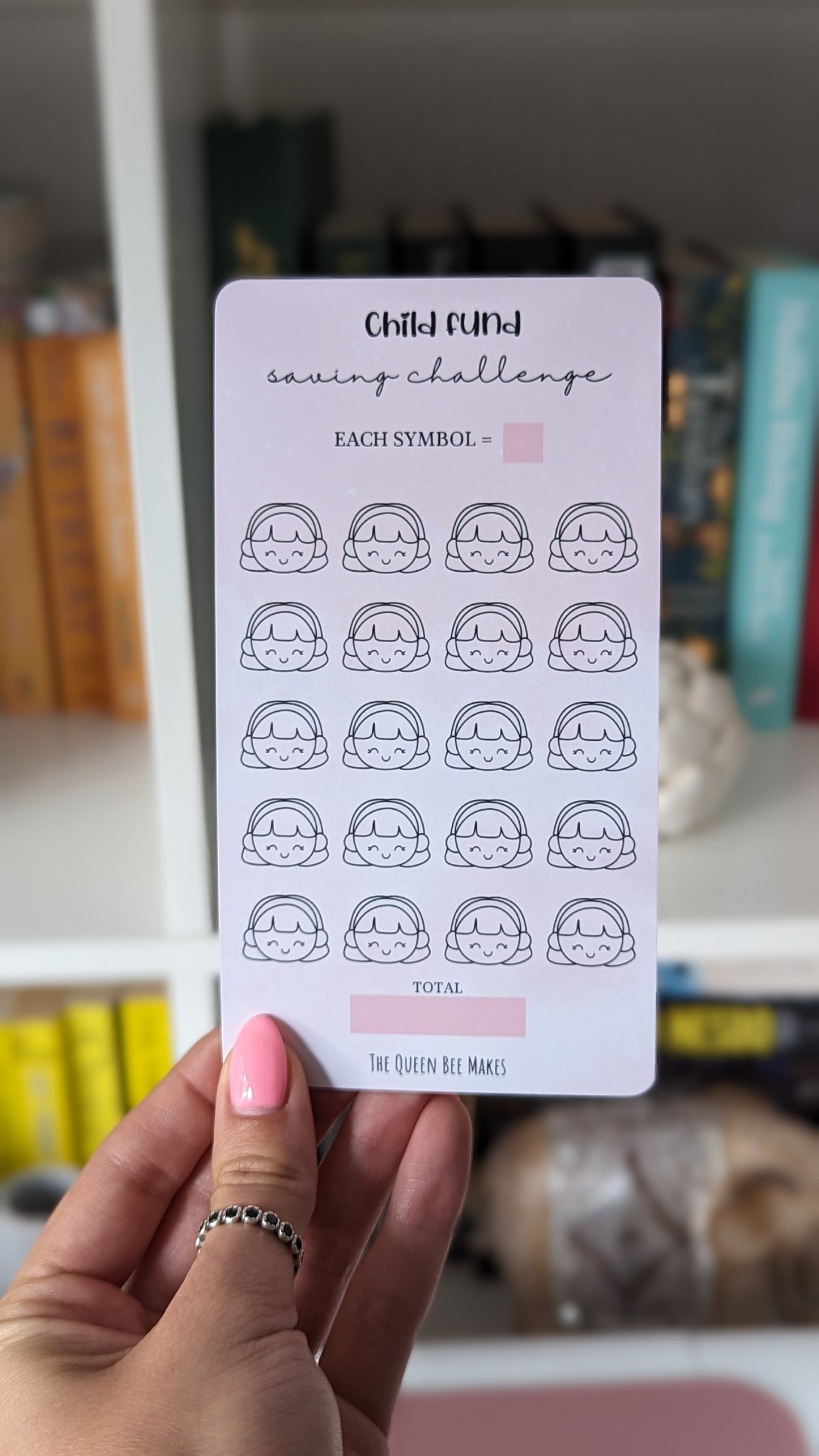 Children Fund Saving Challenge/ Money Saving Tracker