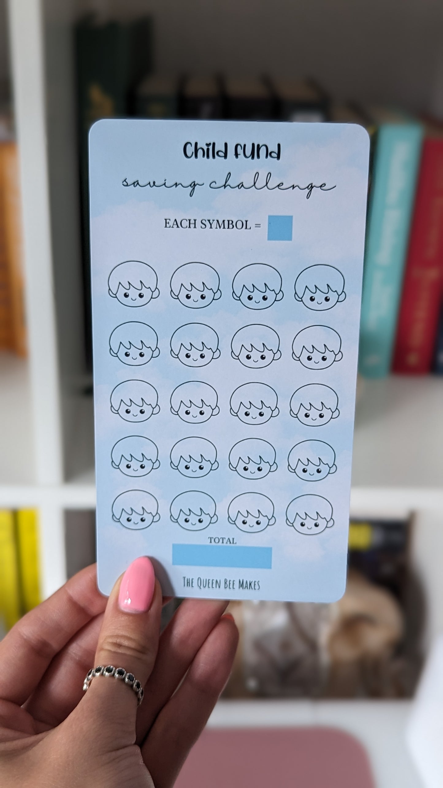 Children Fund Saving Challenge/ Money Saving Tracker