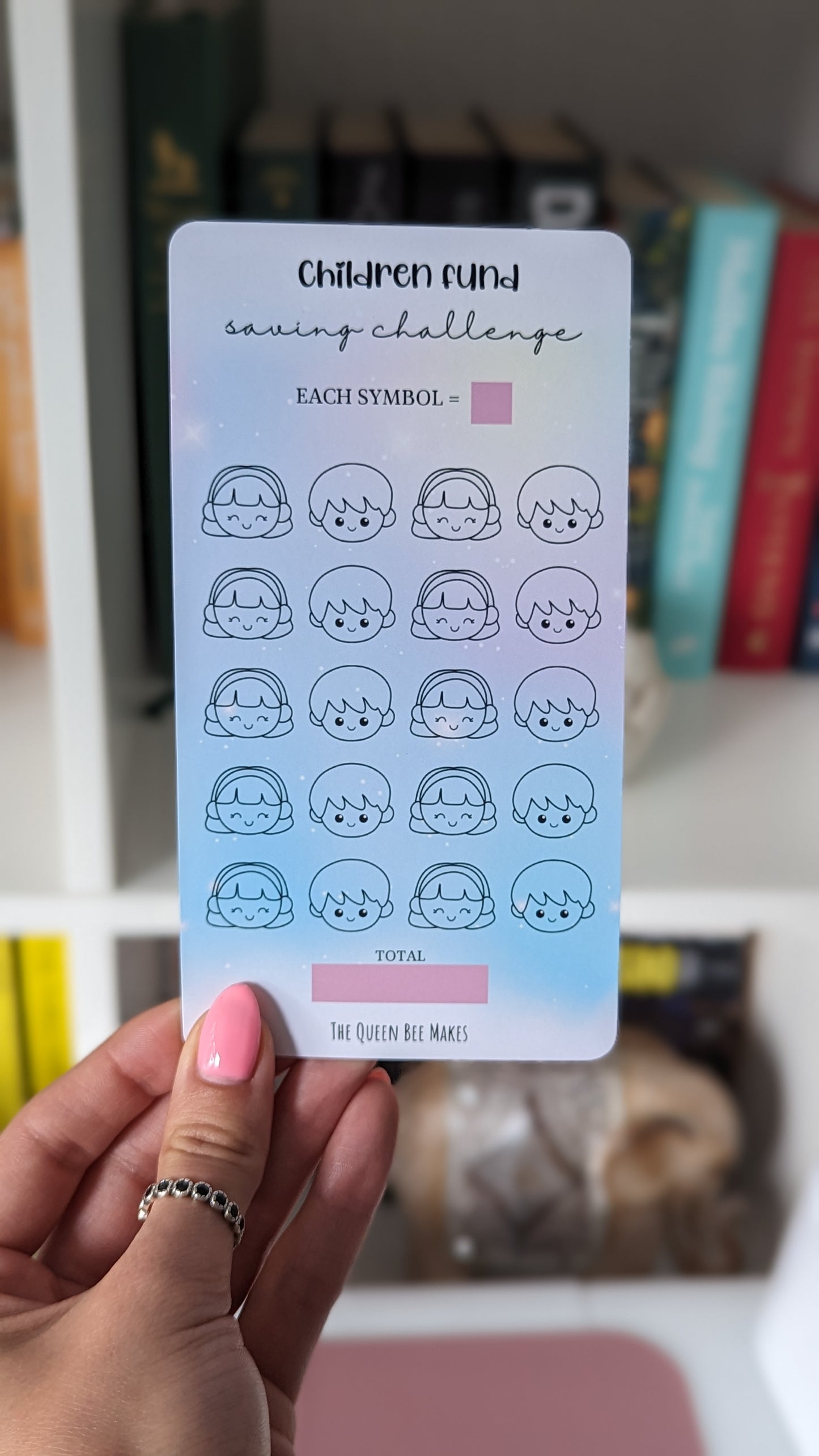 Children Fund Saving Challenge/ Money Saving Tracker