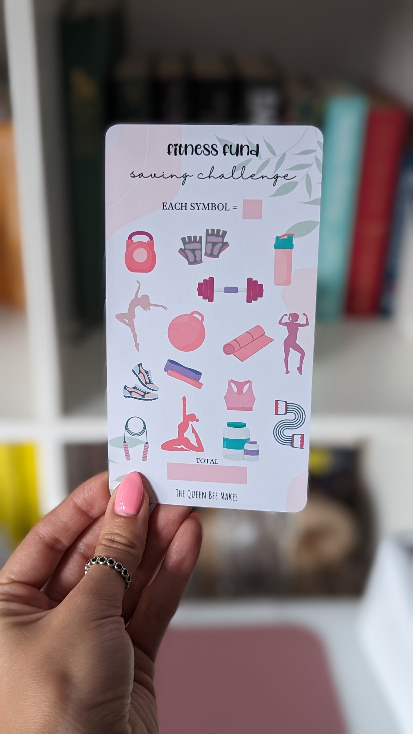 Fitness Fund Saving Challenge/ Money Saving Tracker