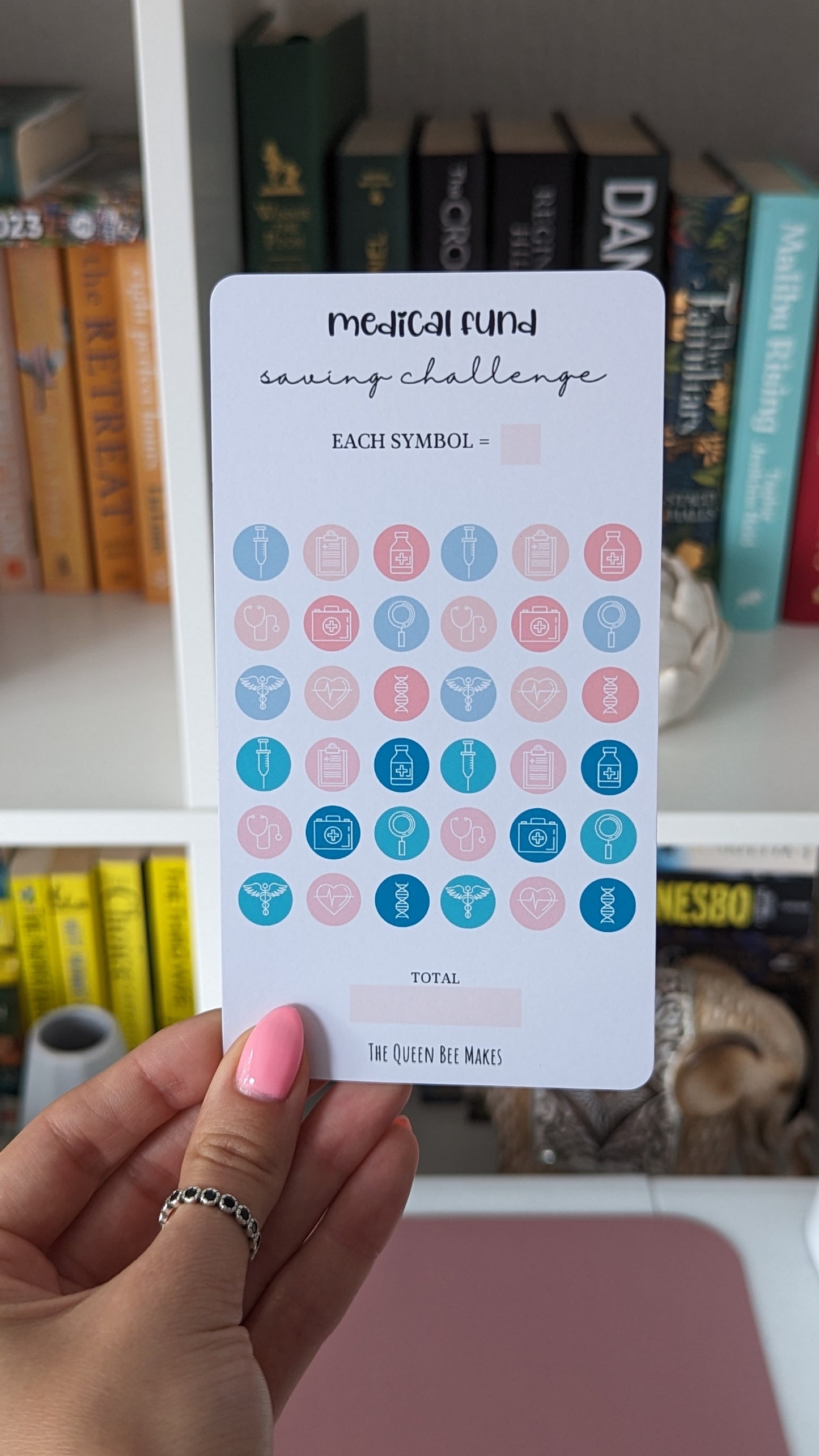 Medical Fund Saving Challenge / Money Saving Tracker
