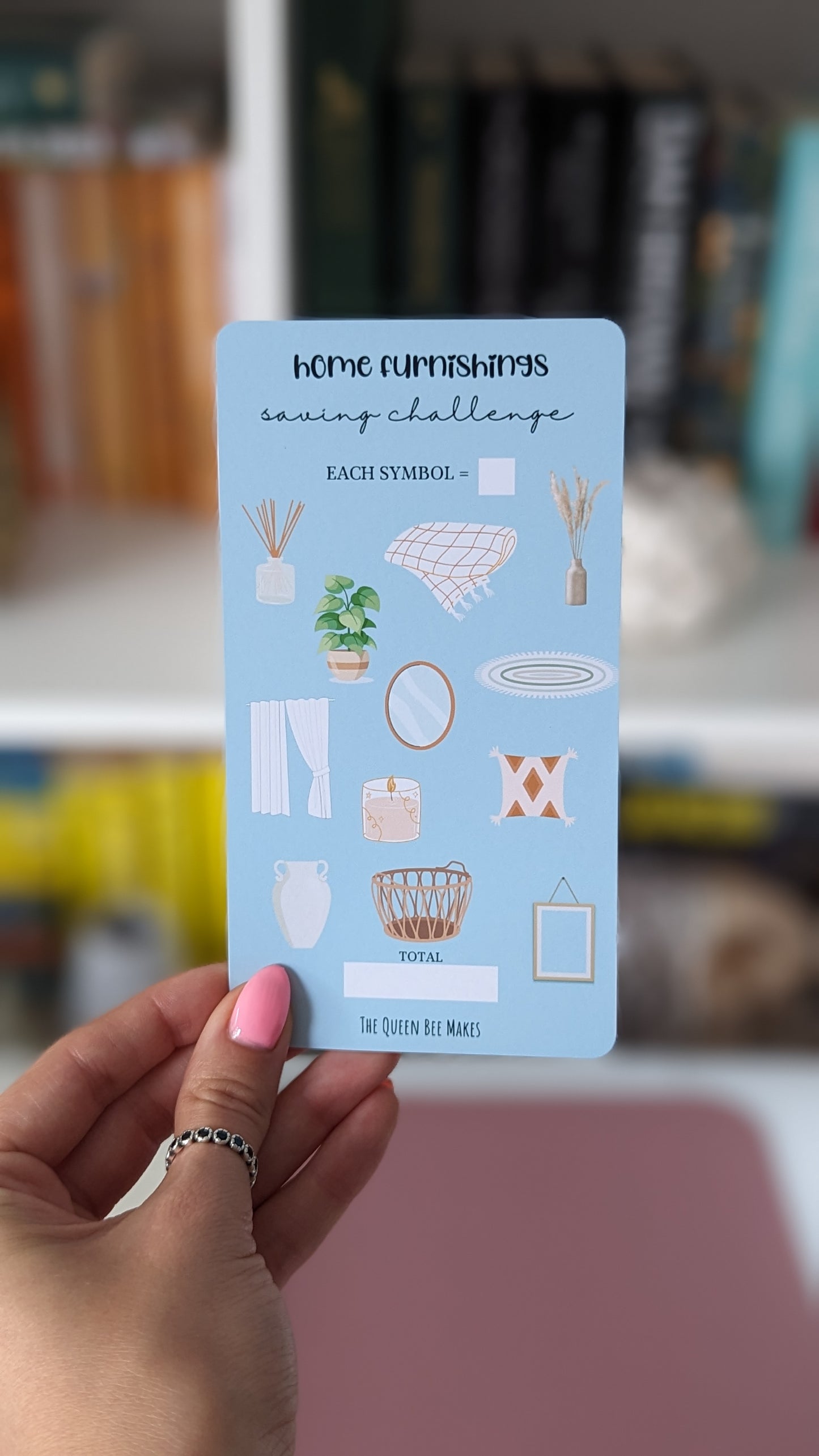Home Furnishings Saving Challenge / Money Saving Tracker