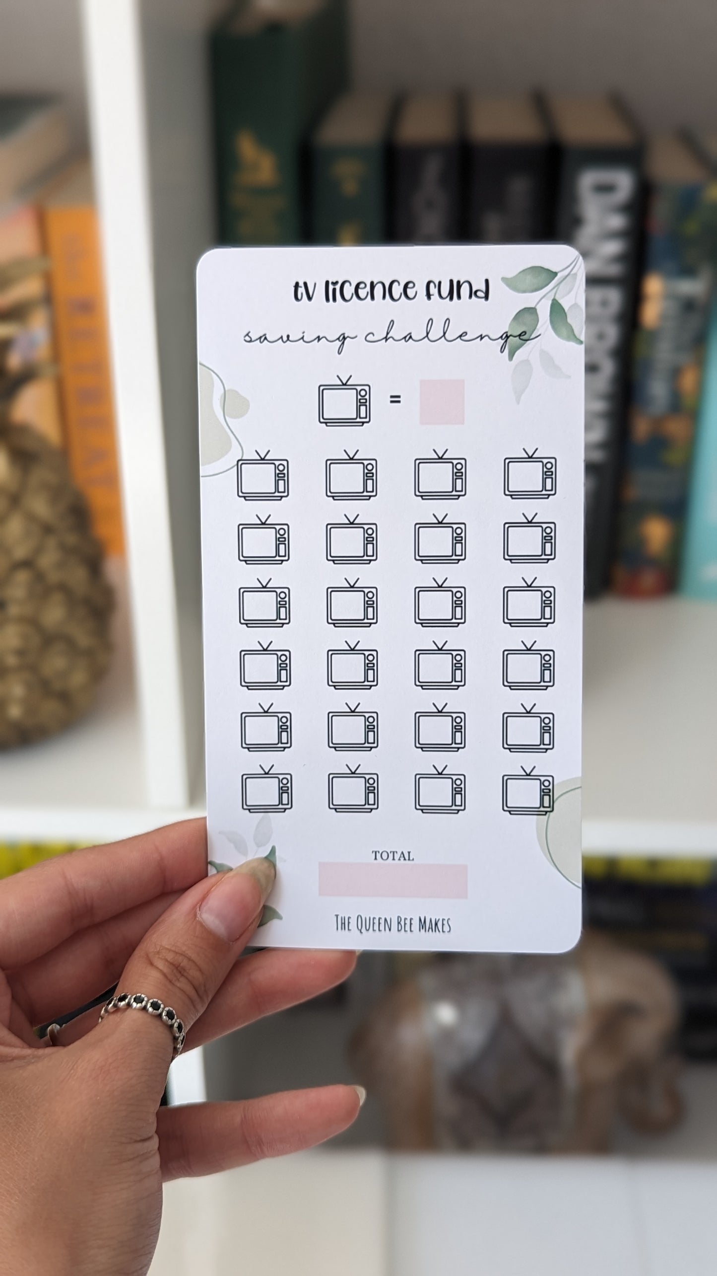 TV Licence Fund Saving Challenge / Money Saving Tracker