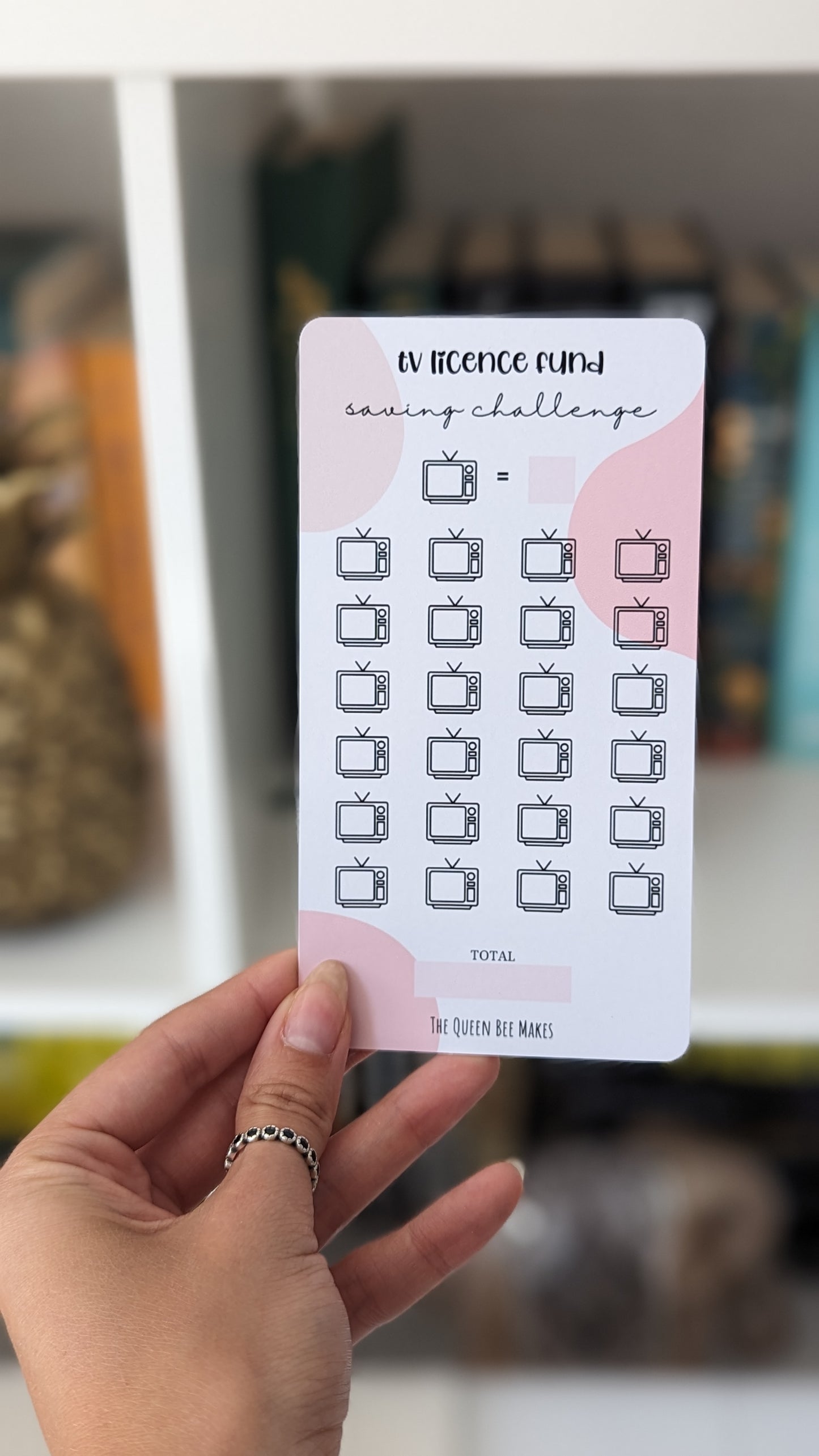 TV Licence Fund Saving Challenge / Money Saving Tracker