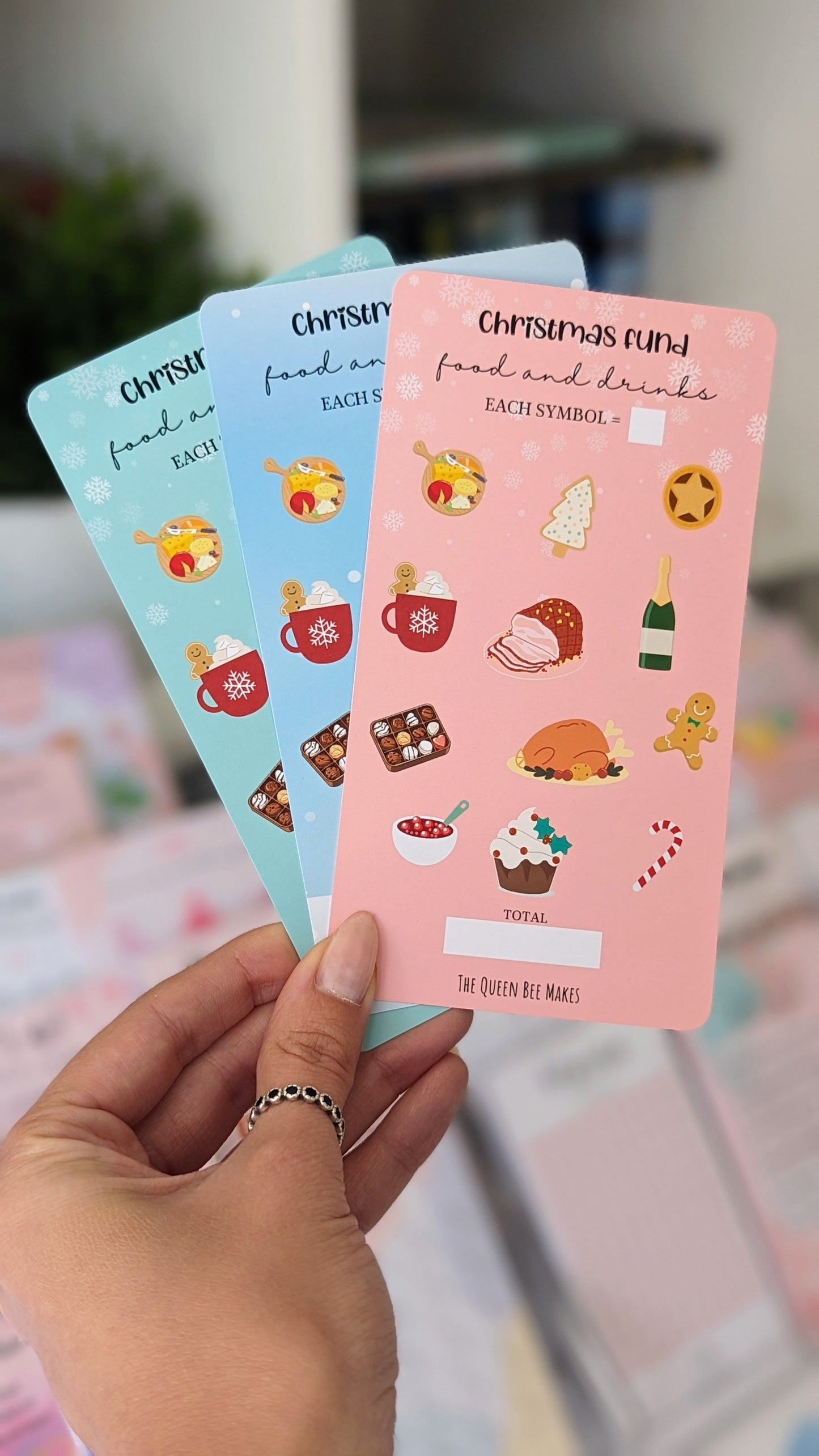 Christmas Fund - Food and Drinks / Money Saving Tracker