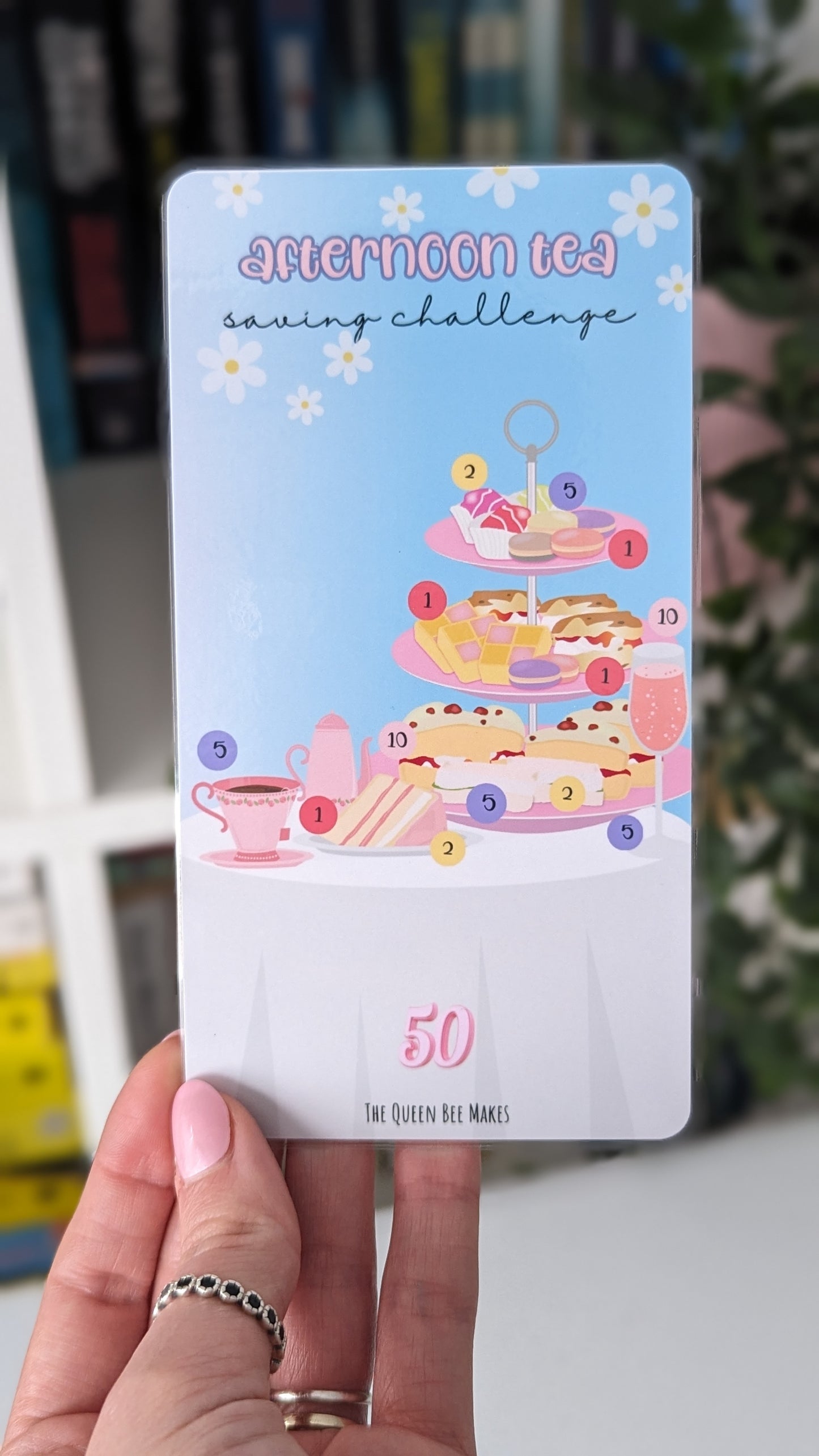 Afternoon Tea Money Saving Tracker
