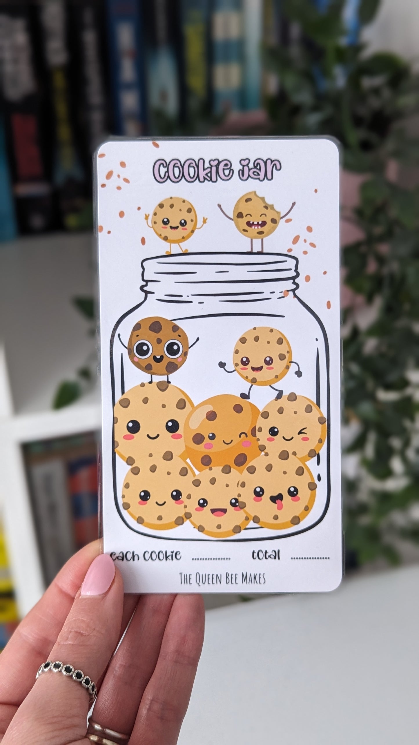 Cookie Jar Money Saving Tracker
