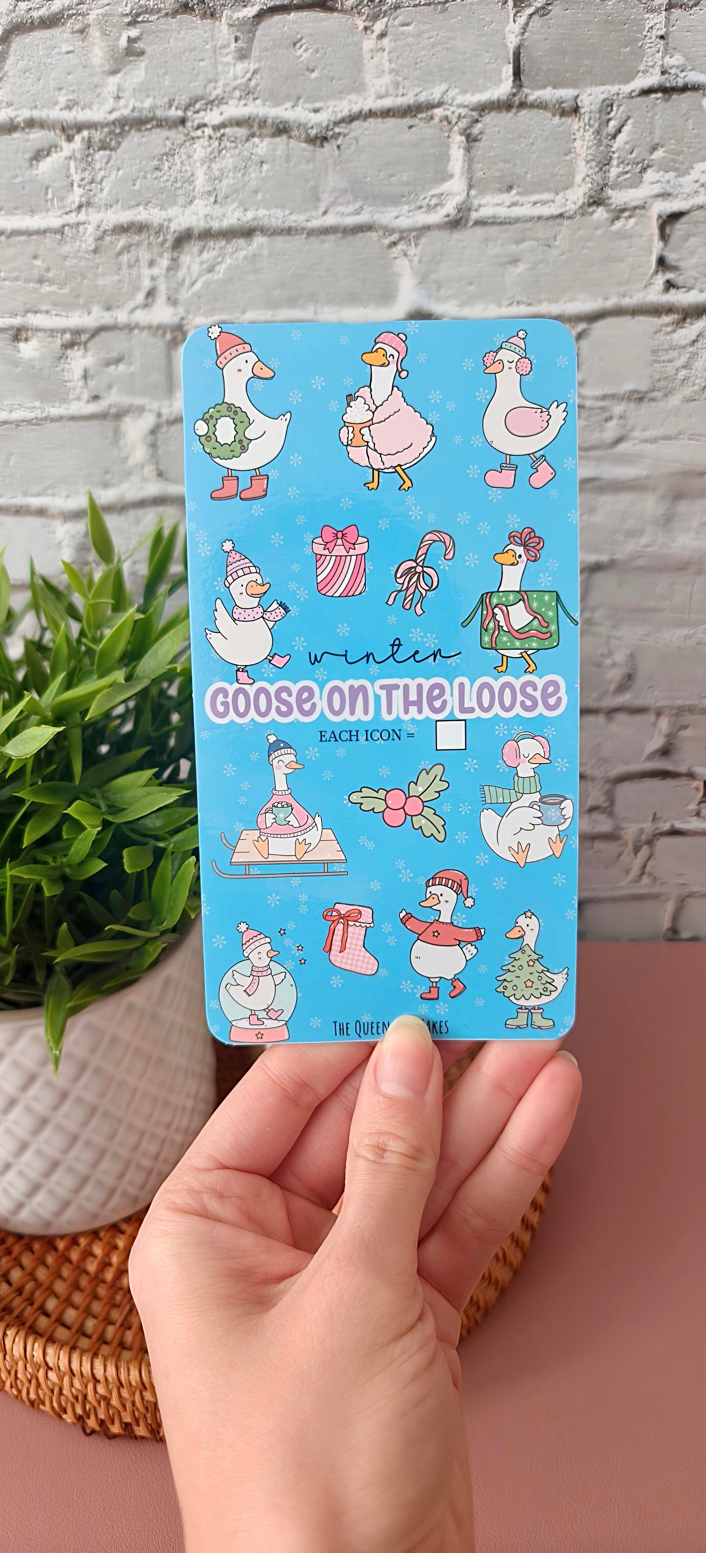 Goose on the Loose Savings Trackers – 11 Cute Designs