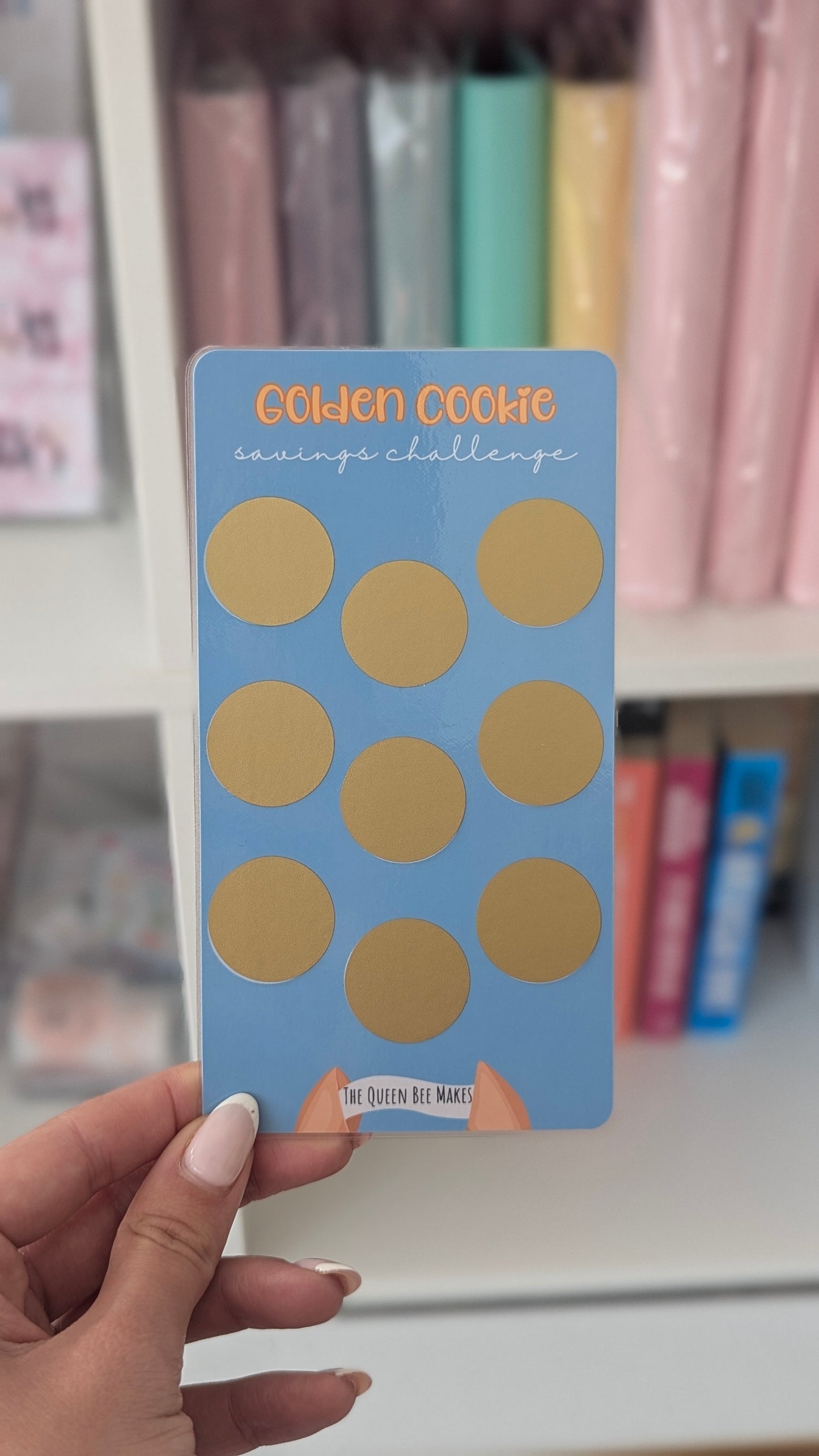 Golden Cookie Money Savings Challenge