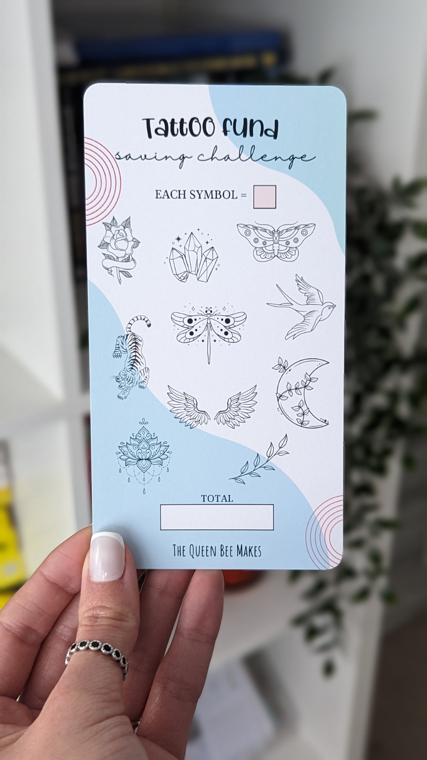 Tattoo Fund / Money Saving Tracker