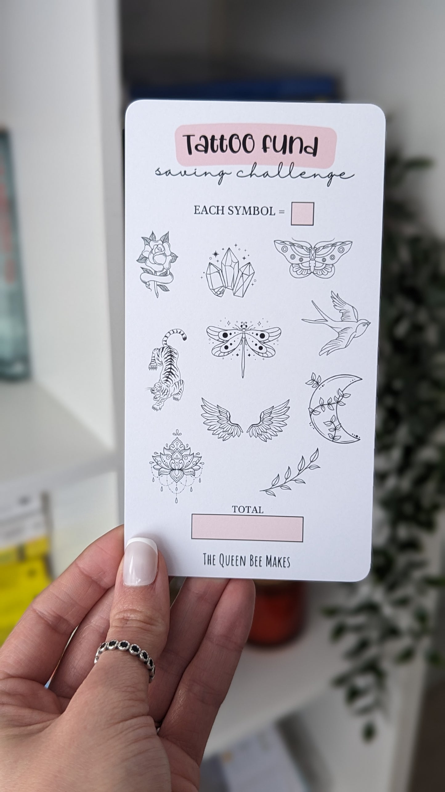 Tattoo Fund / Money Saving Tracker