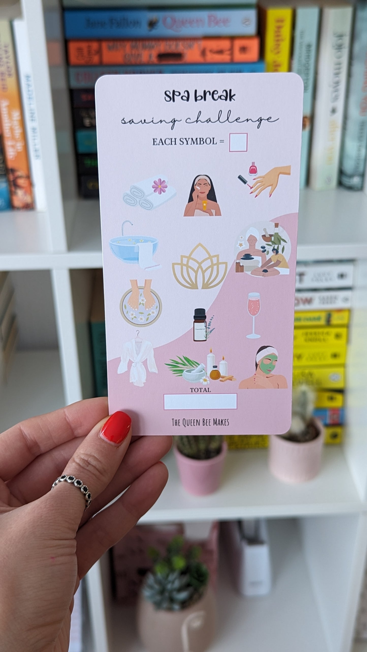 Spa Break / Saving Challenge / Money Saving Tracker