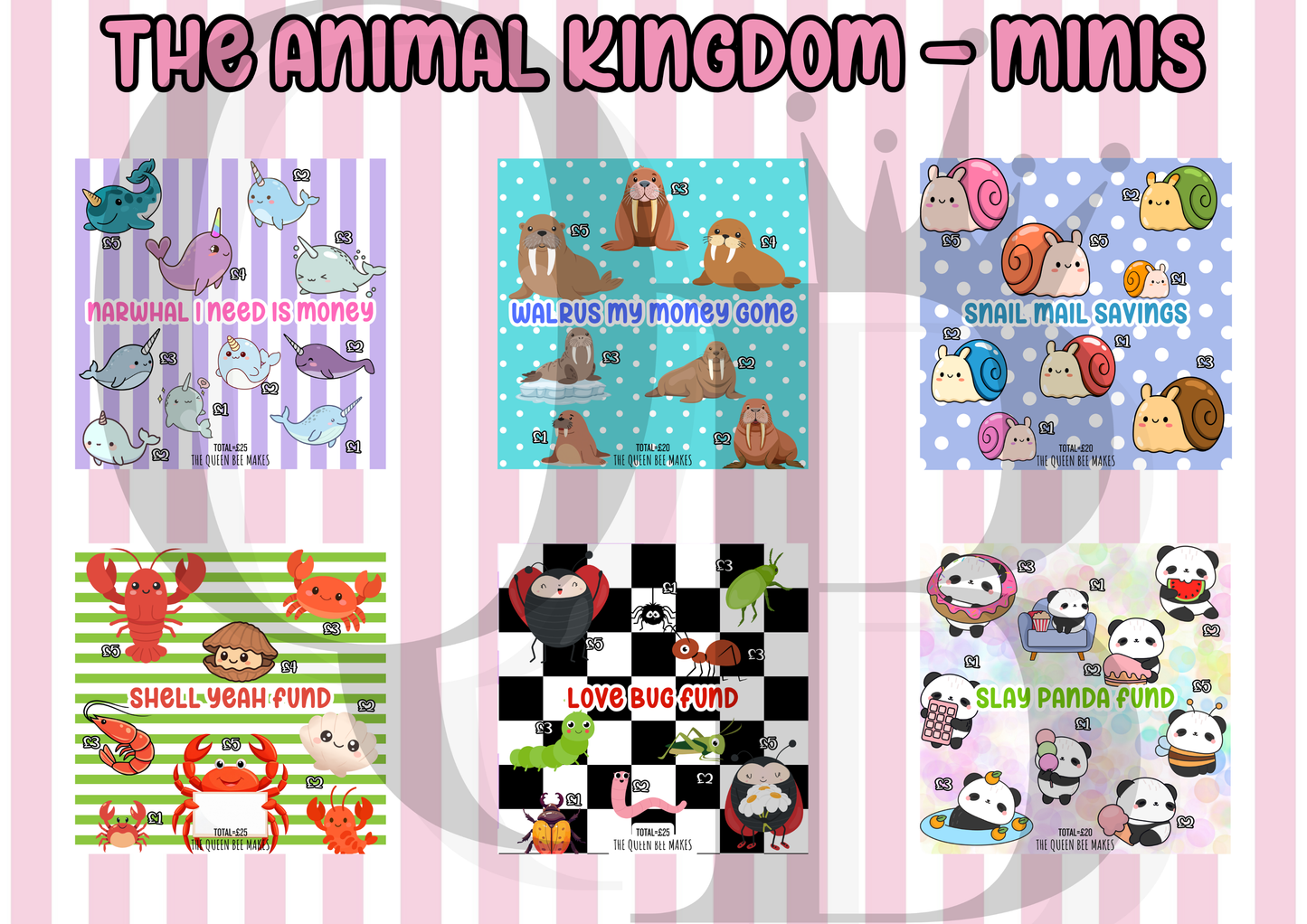 Mini Savings Challenges β The Animal Kingdom
