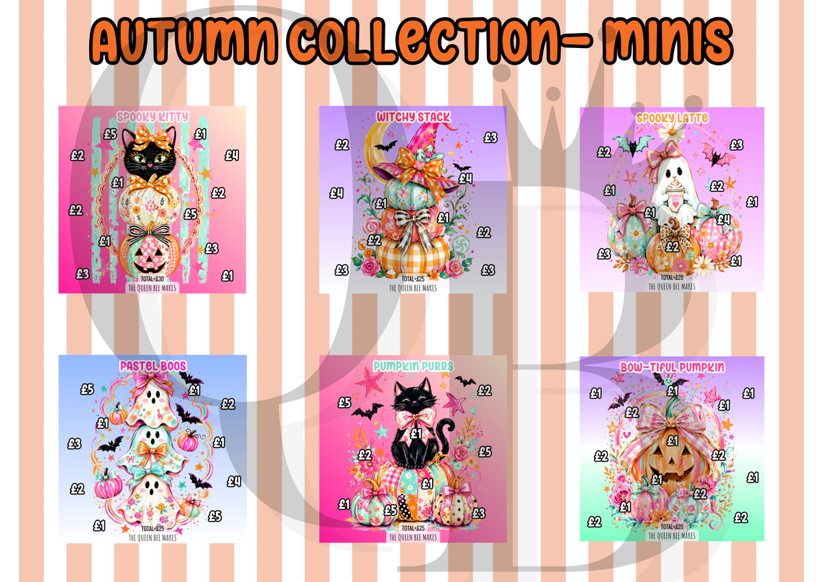 Mini Savings Challenges – Autumn Collection