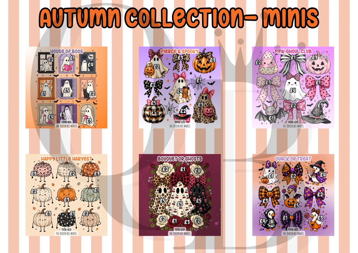 Mini Savings Challenges – Autumn Collection