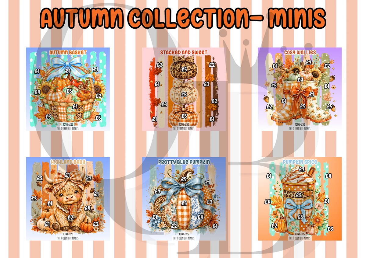 Mini Savings Challenges – Autumn Collection