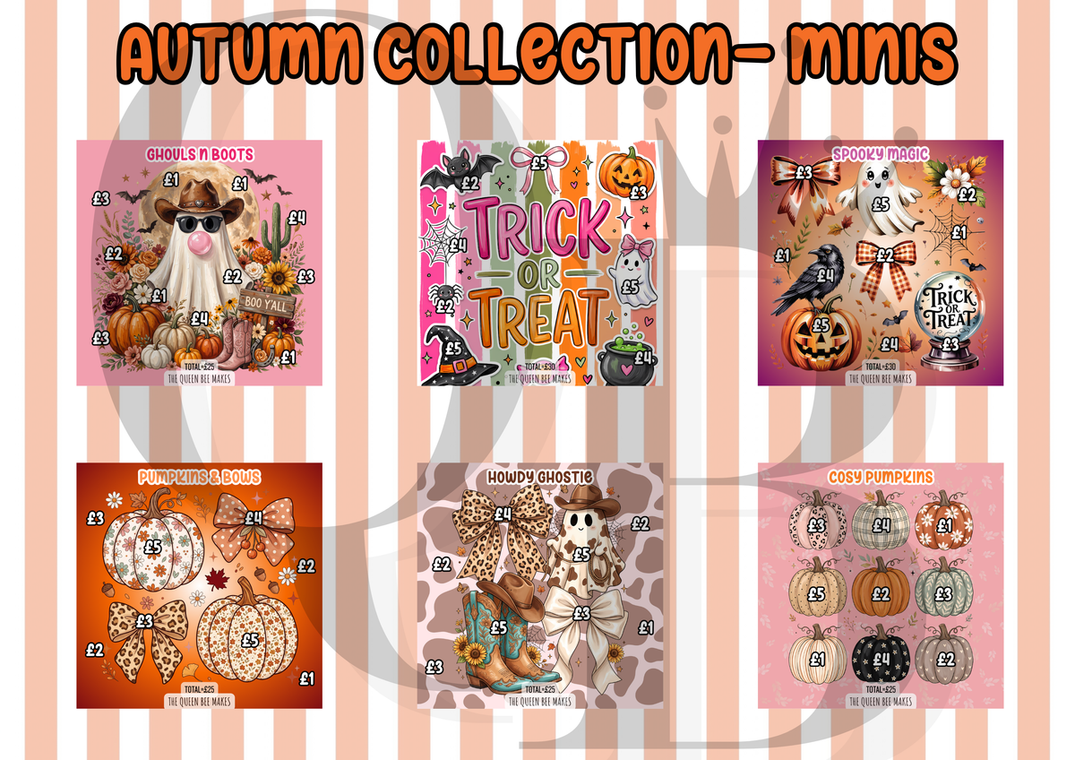 Mini Savings Challenges – Autumn Collection