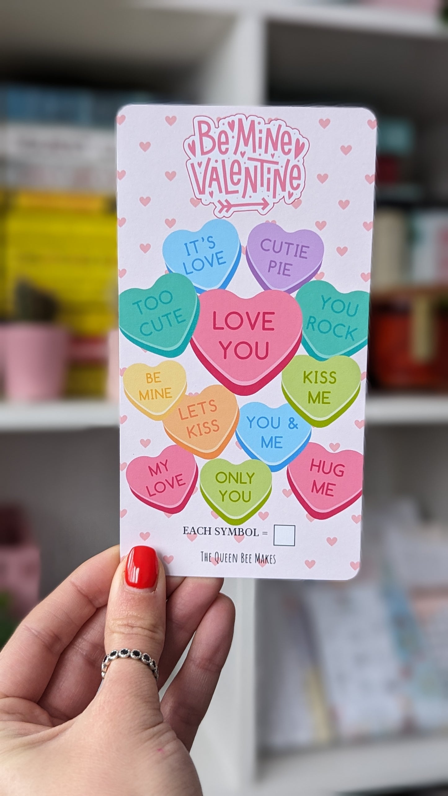Be Mine Valentine / Saving Challenge / Money Saving Tracker for Valentine's Day