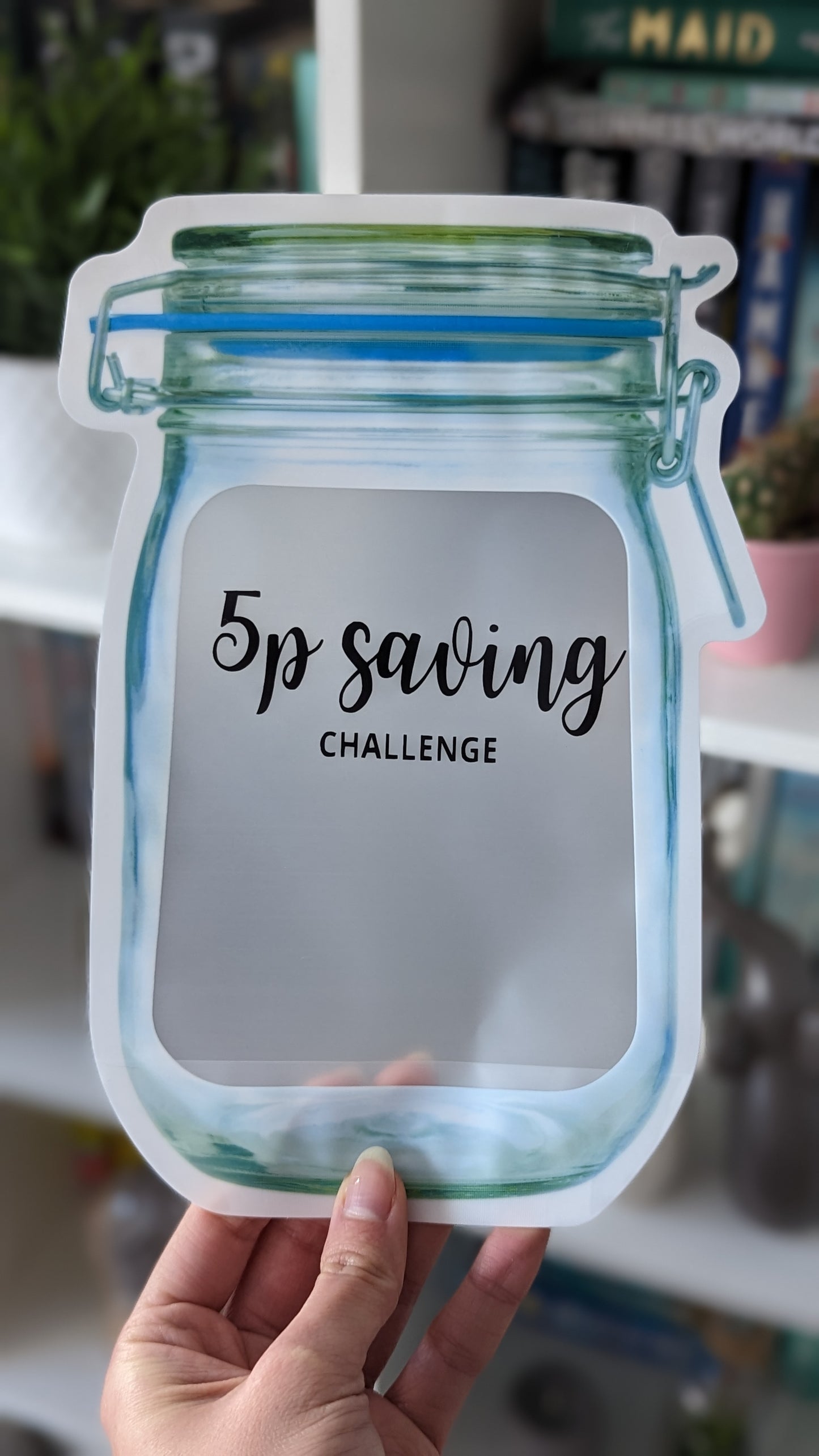 Coin Saving Jars / 2p and 5p Saving Challenge
