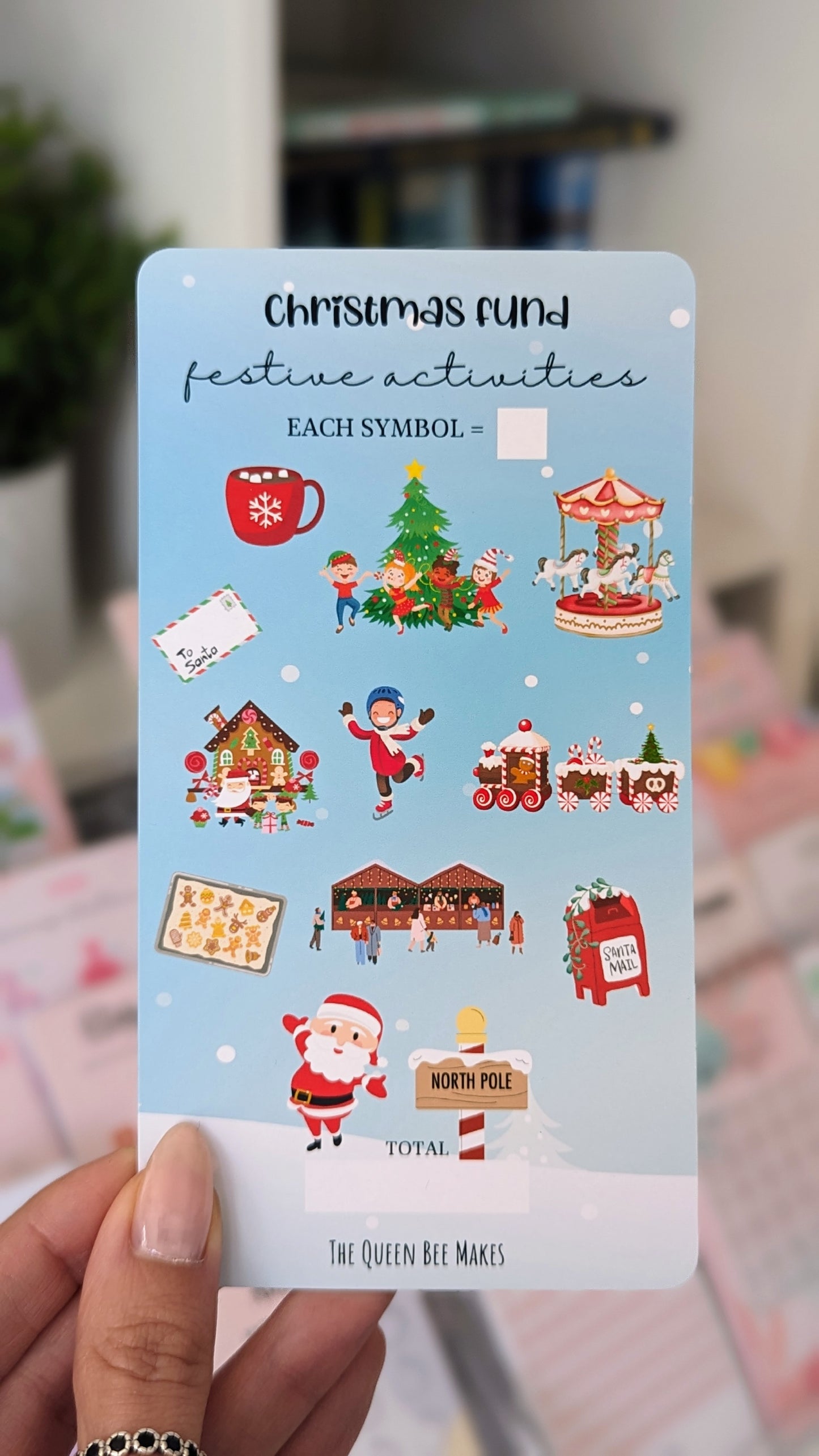Christmas Fund - Festive Activities/ Money Saving Tracker