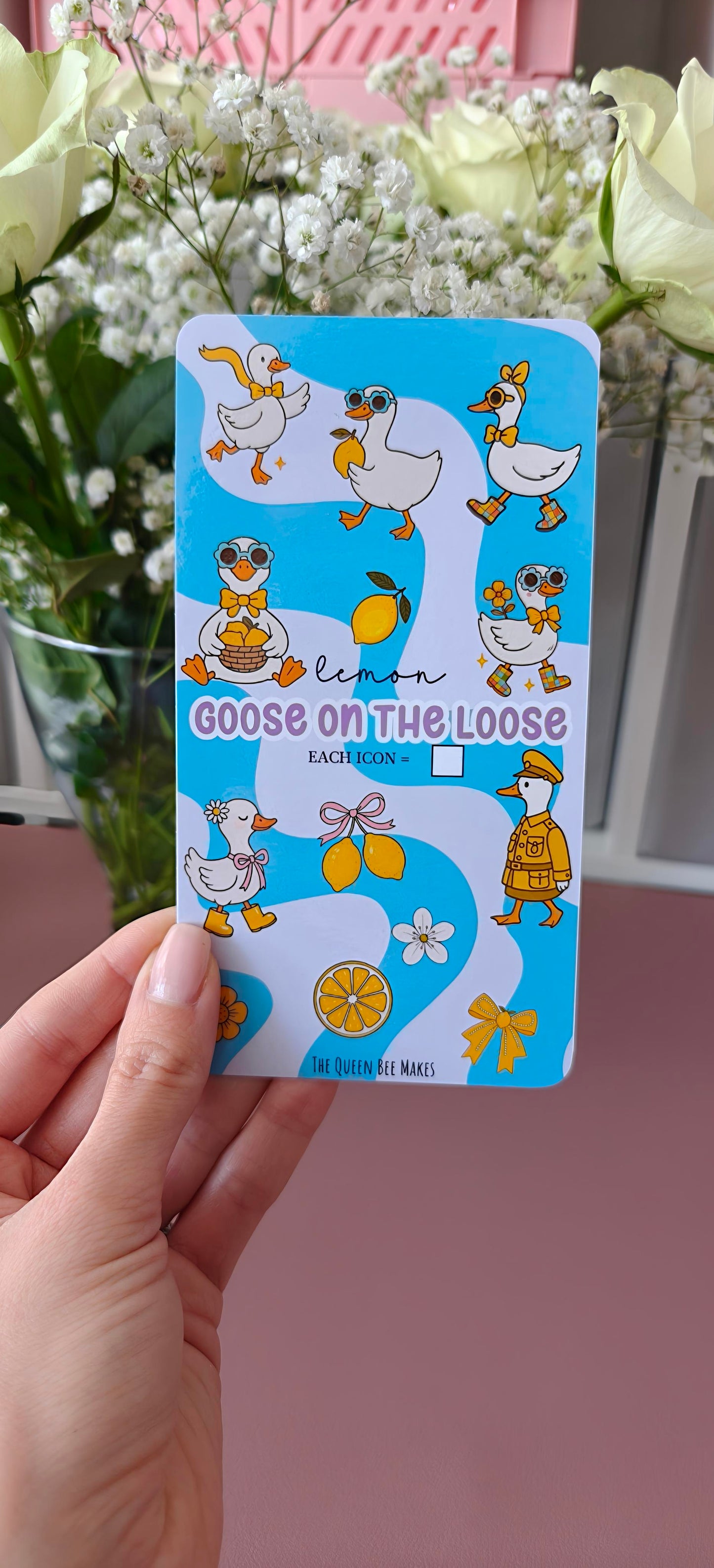 Goose on the Loose Savings Trackers – 11 Cute Designs