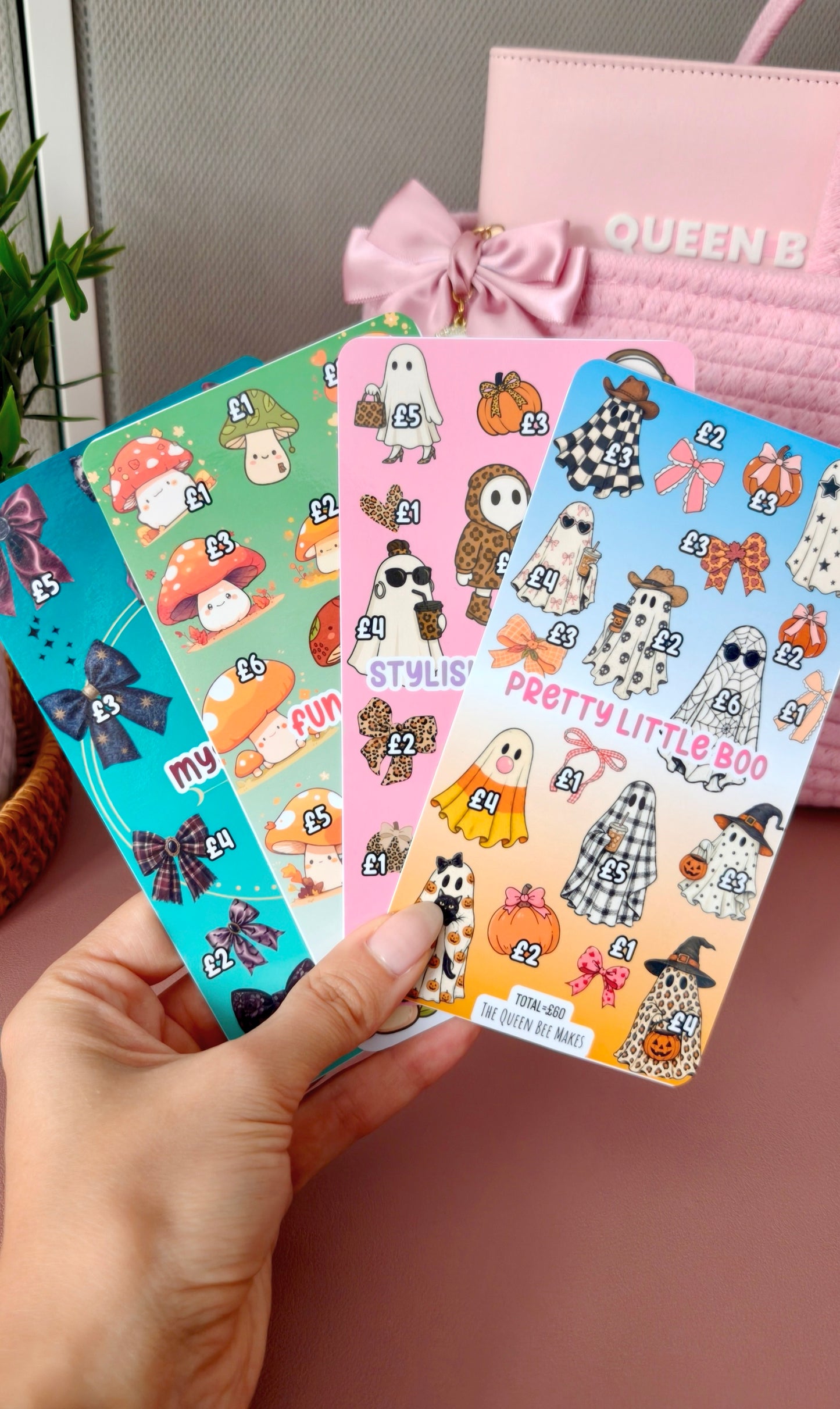 The Coquette Autumn Set | A6 Cash Stuffing Binder Tracker